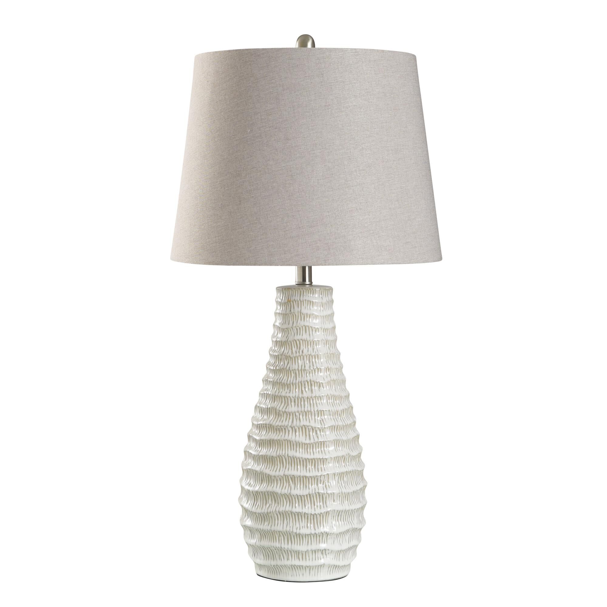 Shown in Cream finish and Gray shade