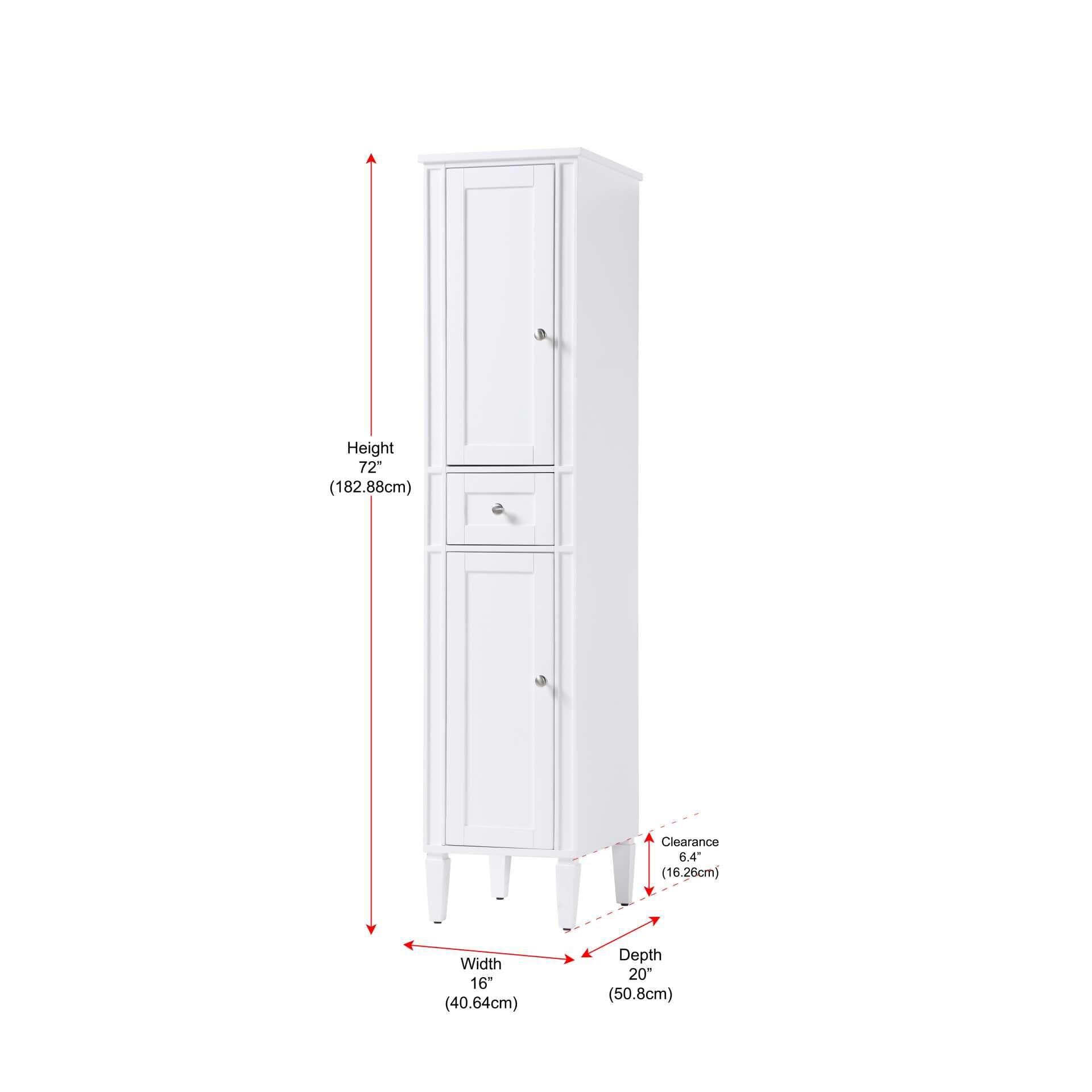 Park Avenue 72 Inch Storage Cabinet by Elegant Decor