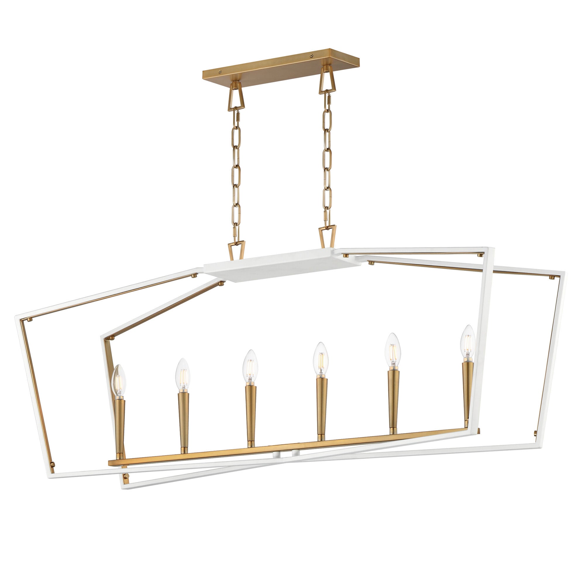 Melrose Medium Linear Chandelier,