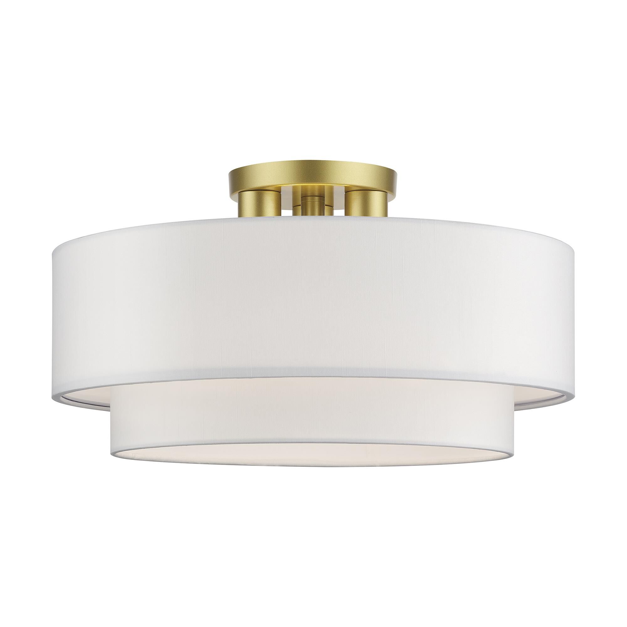 Manorwood 18 Inch Semi Flush Mount by Livex Lighting
