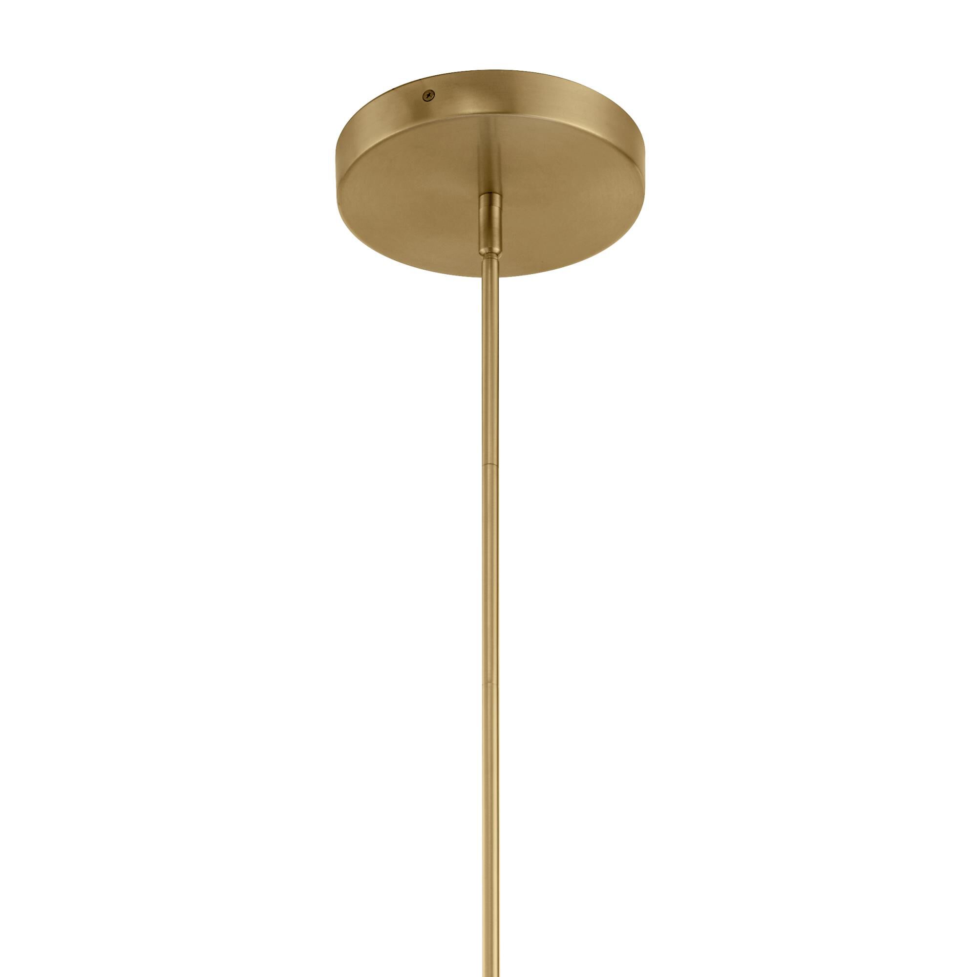 Shown in Champagne Gold finish and Light Guide Acrylic glass