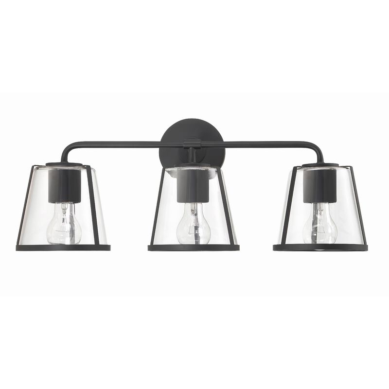 Fulton 23 Inch 3 Light Bath Vanity Light by Crystorama