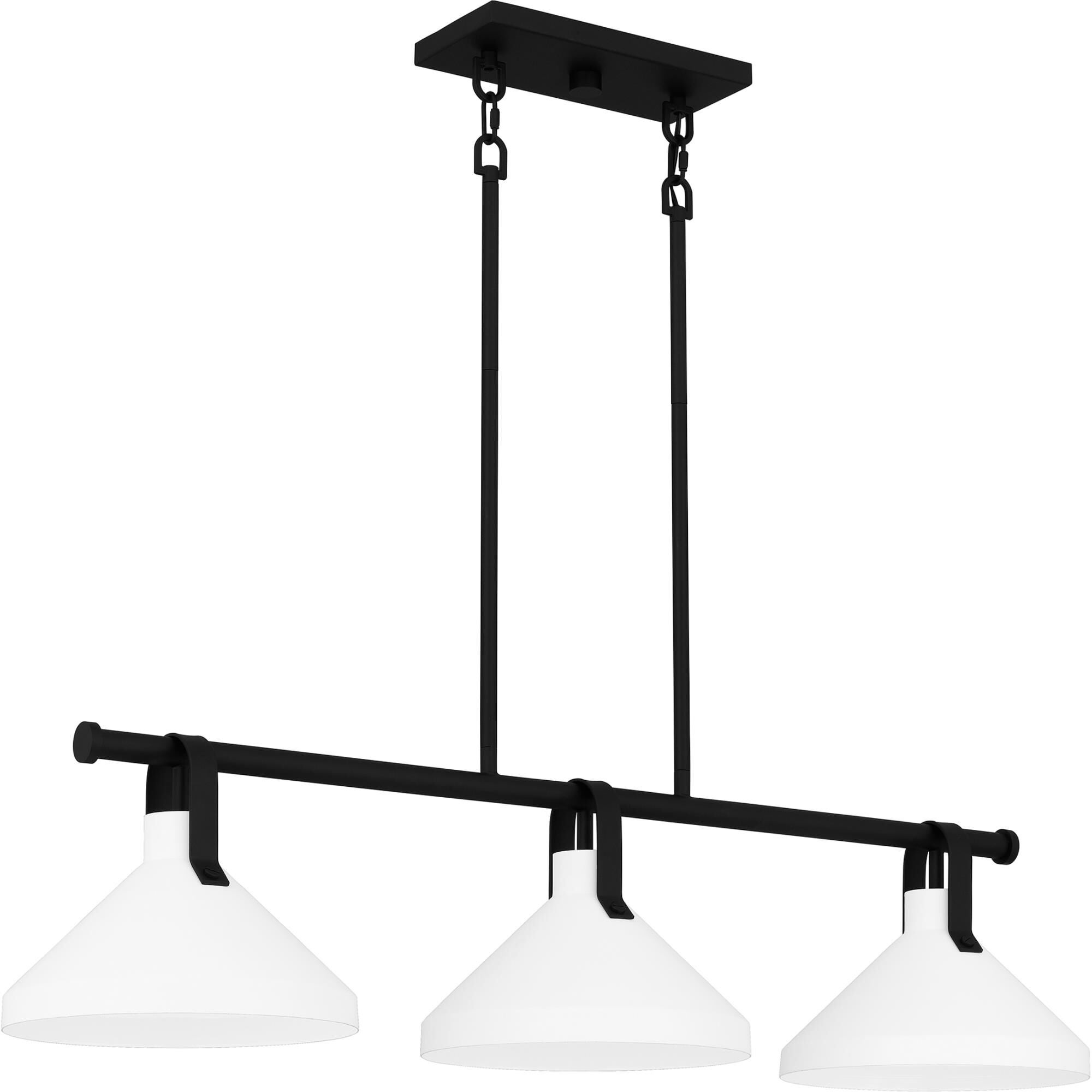Brink 38 Inch 3 Light Linear Suspension Light by Quoizel
