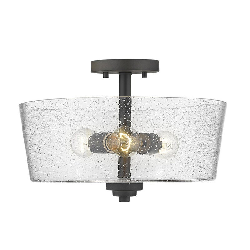 Rowe 15 Inch 3 Light Semi Flush Mount by Acclaim Lighting