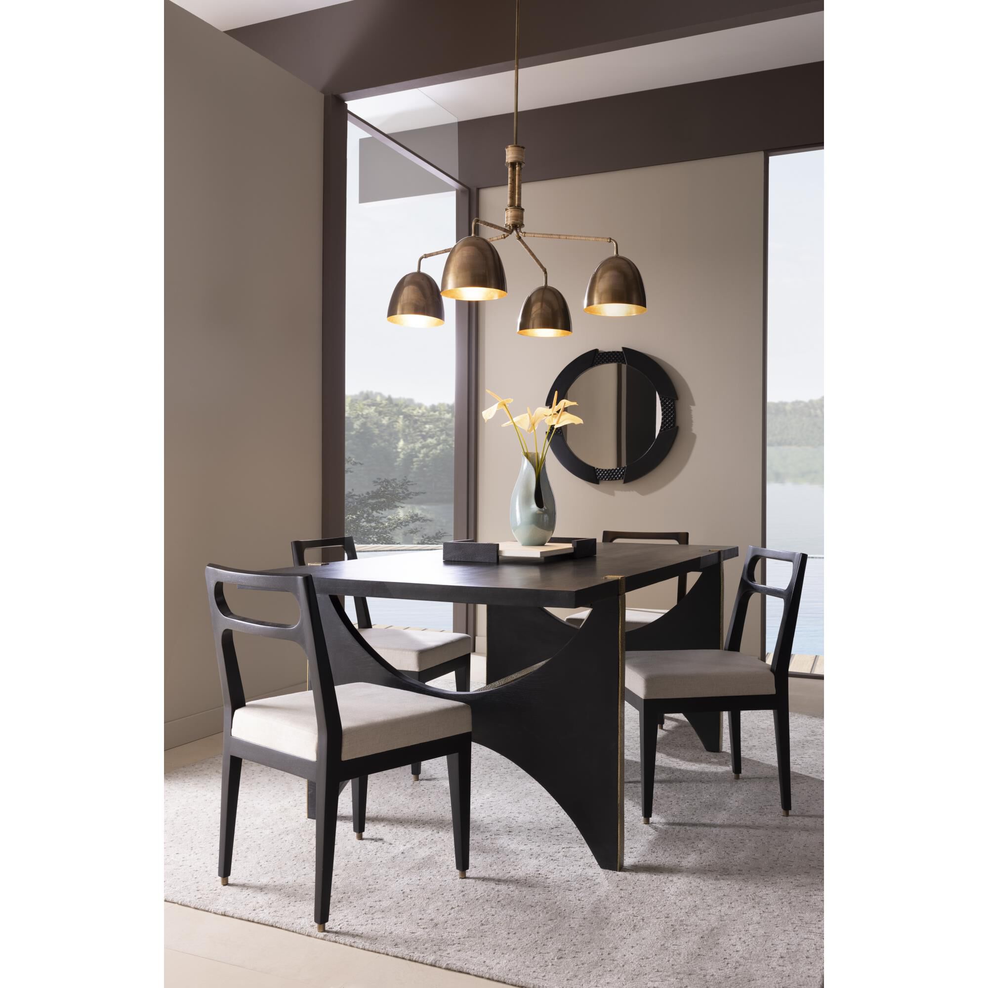 Worth 40 Inch 4 Light Chandelier by Arteriors Home