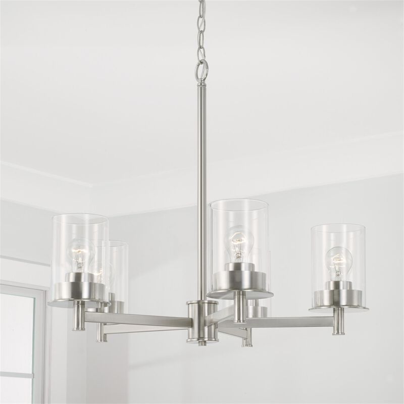 Mason 26 Inch 5 Light Chandelier by Homeplace by Capital Lighting Fixture Company