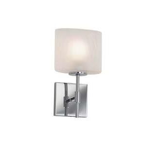 Shown in Polished Chrome finish and Artisan glass and Frosted Crackle shade and Oval accent
