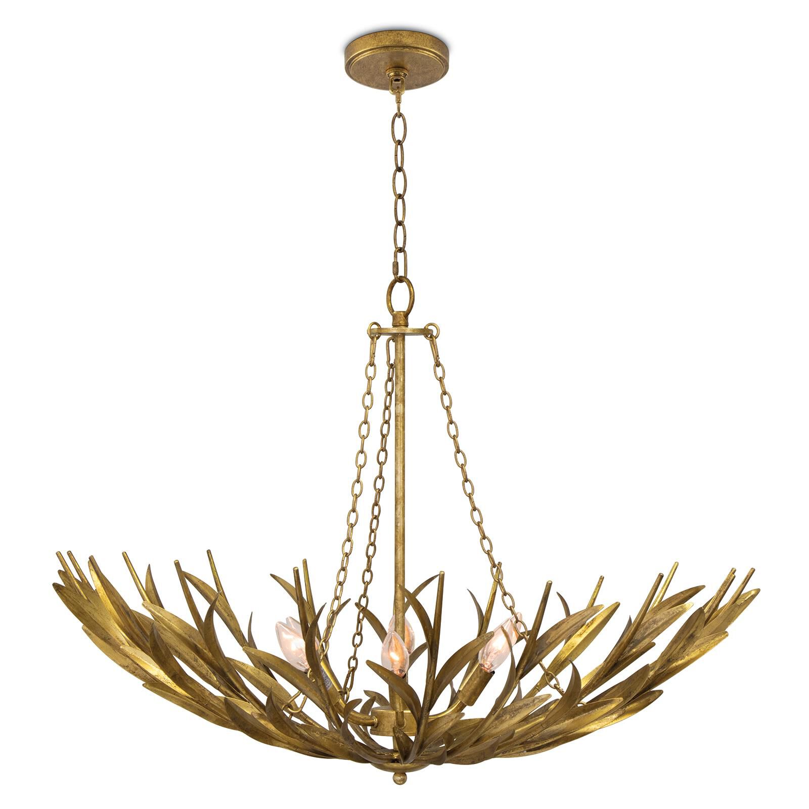 River Reed 34 Inch Chandelier by Regina Andrew