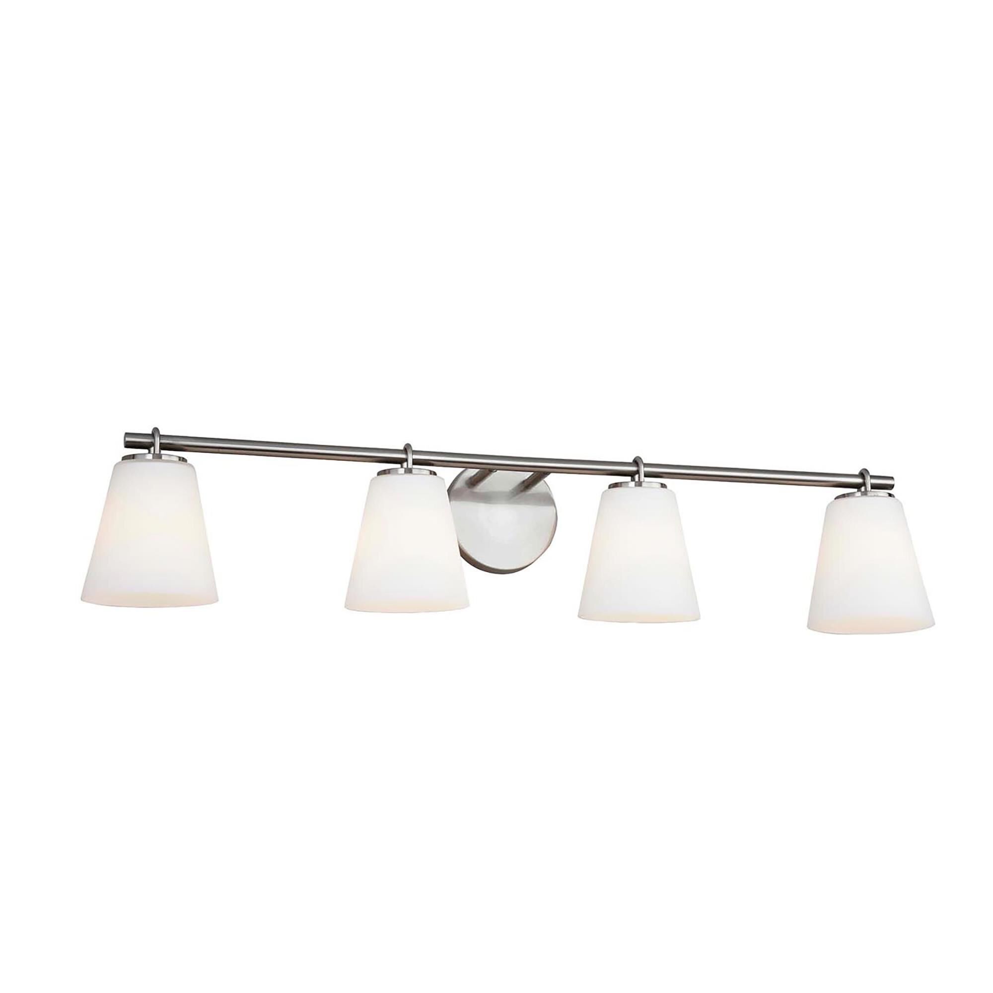 Fusion Alpino 35 Inch 4 Light Bath Vanity Light by Justice Design Group