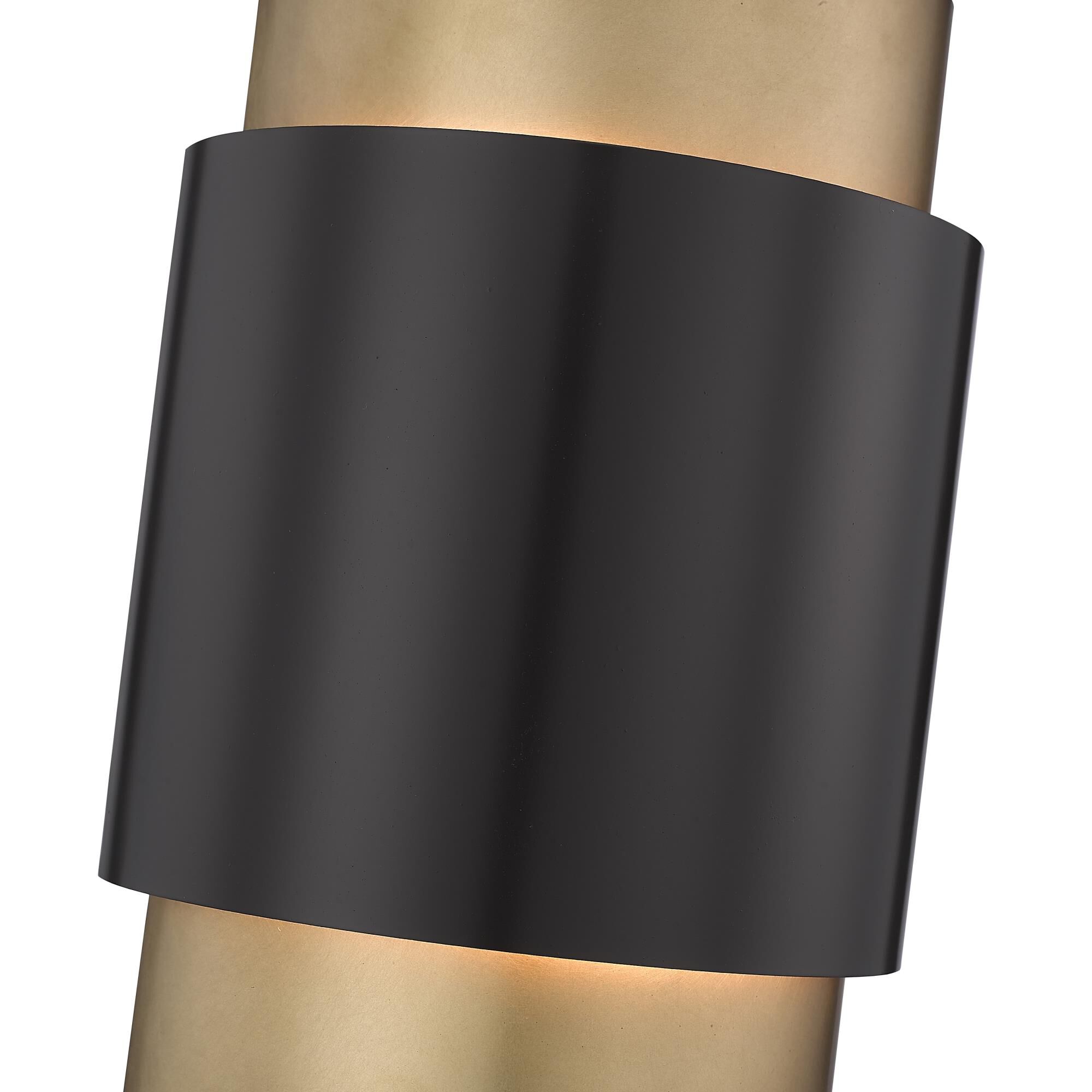 Shown in Bronze and Rubbed Brass finish and Steel shade