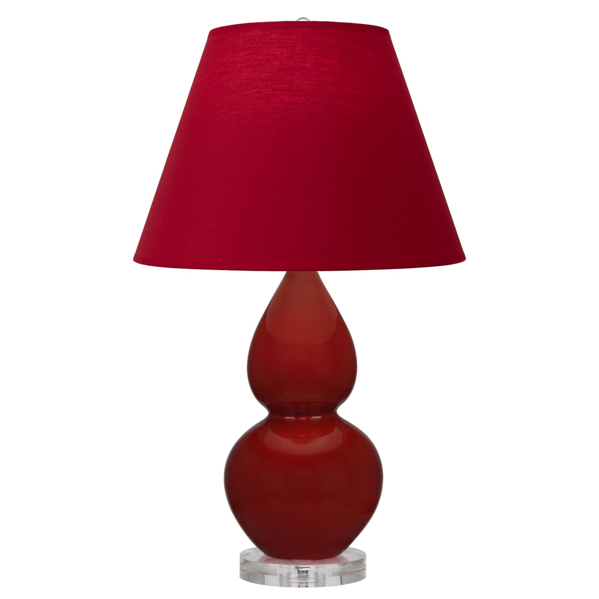 Small Double Gourd 23 Inch Table Lamp by Robert Abbey