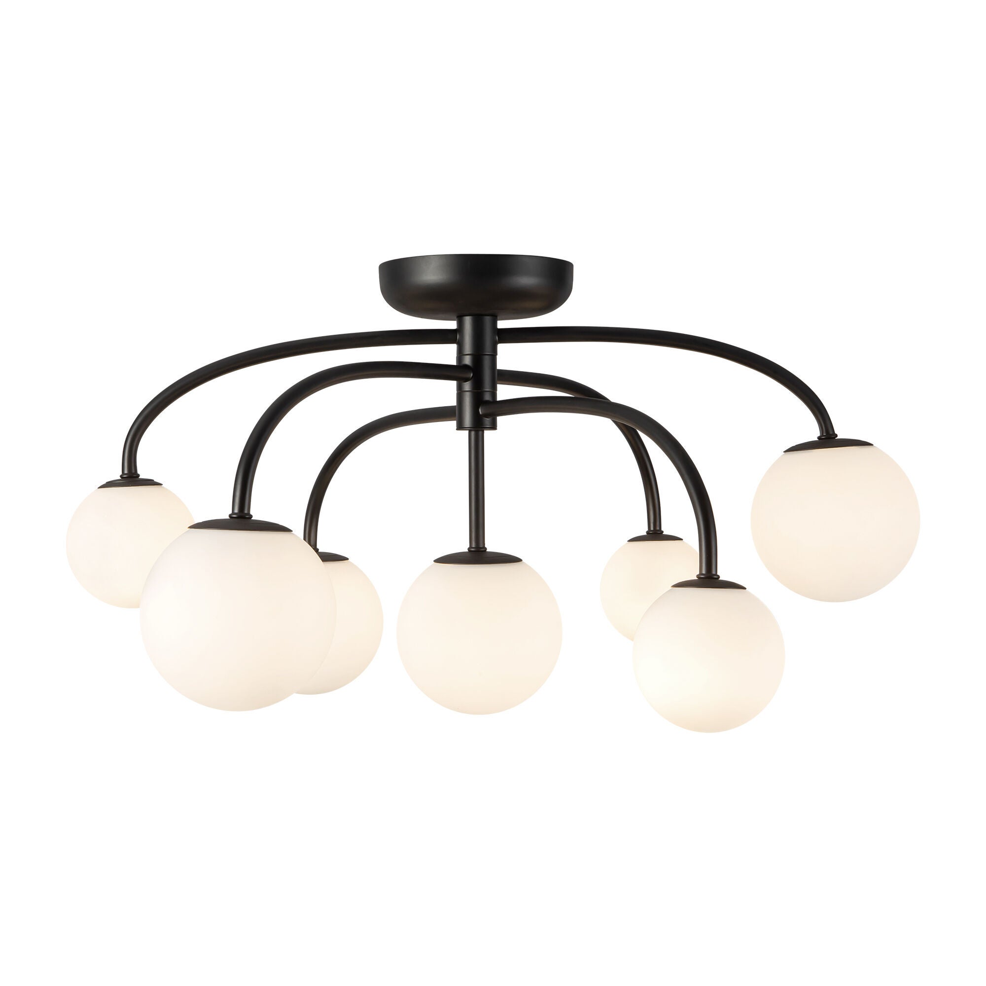 Elisa Carlucci Fiona 27 Inch Semi Flush Mount,