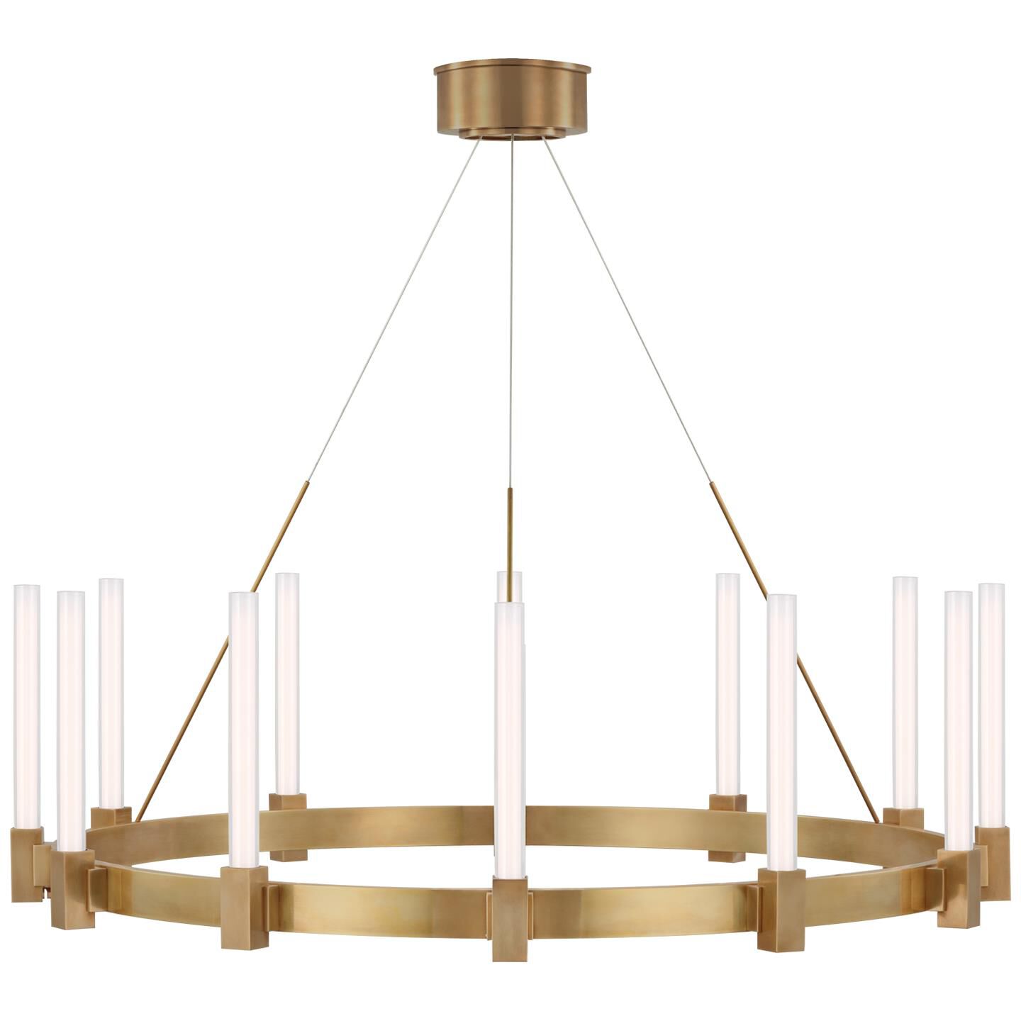 Ian K. Fowler Mafra 36 Inch 12 Light LED Chandelier by Visual Comfort Signature Collection