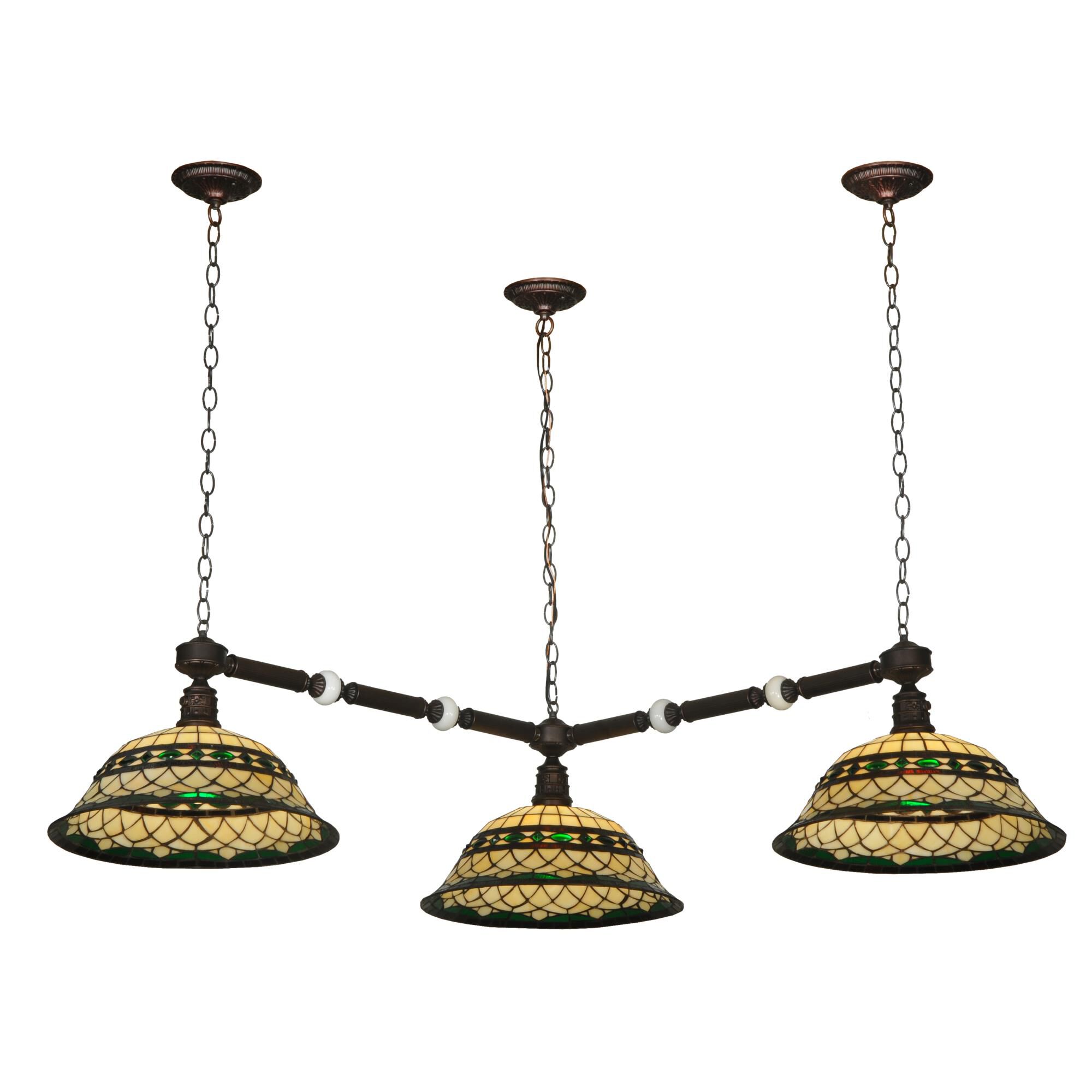 Tiffany Roman 44 Inch Large Pendant by Meyda Lighting