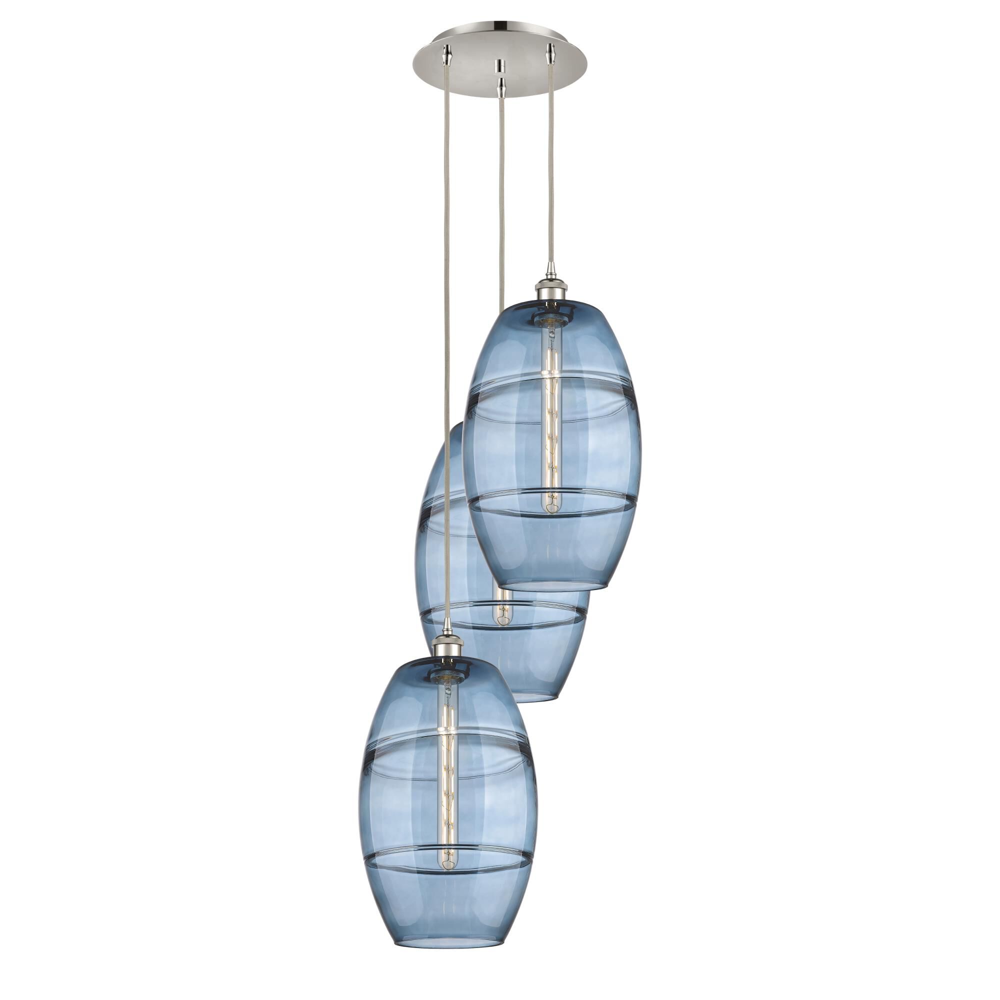 Bruno Marashlian Vaz 17 Inch Multi Light Pendant by Innovations Lighting
