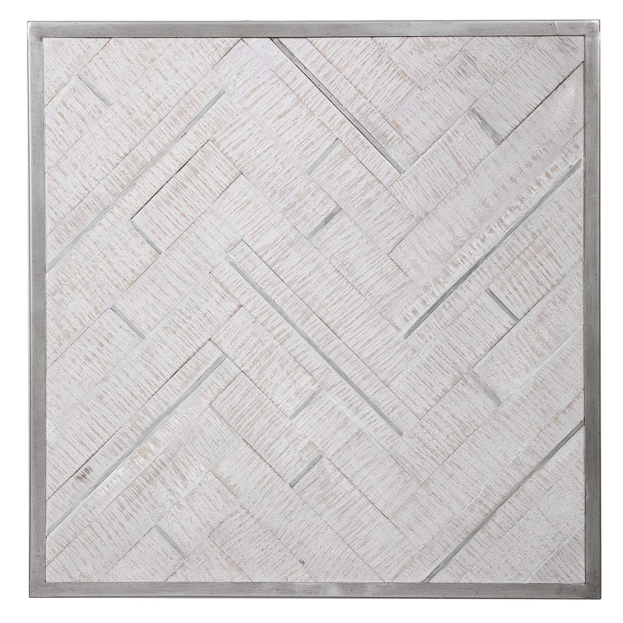 Shown in This Wood Wall Panel Personifies Modern Coastal Style With Whitewashed Pine Wood In A Classic Herrin finish