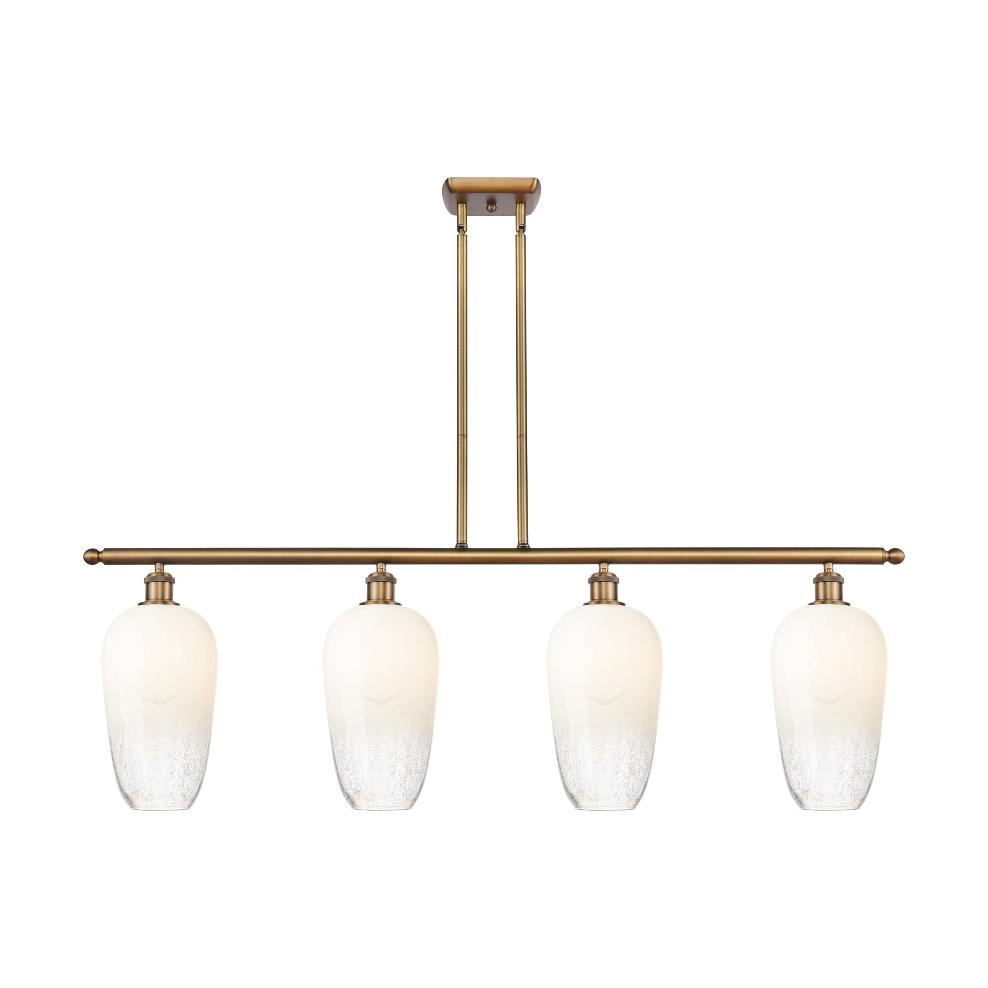 Bruno Marashlian Brookhaven Flute Linear Suspension Light by Innovations Lighting