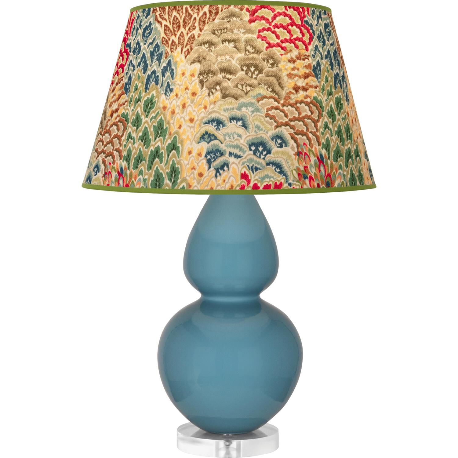 Double Gourd 31 Inch Table Lamp by Robert Abbey