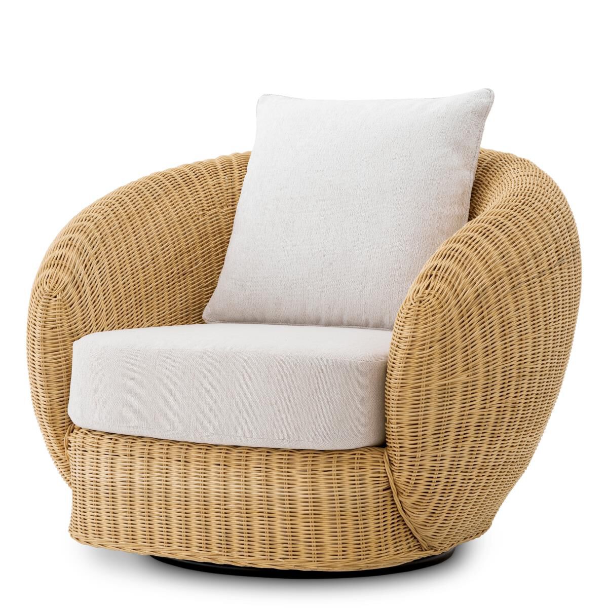 Shown in Natural Rattan, Sentier Cream finish