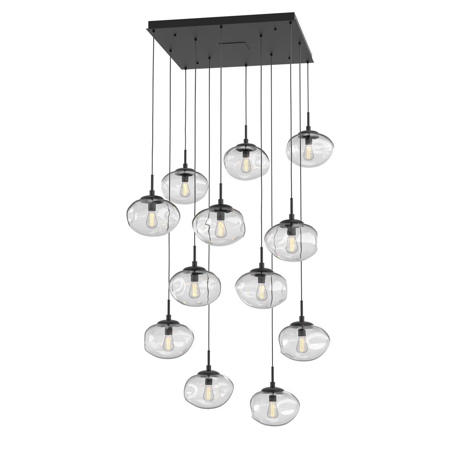 Levi Wilson Nebula 38 Inch 12 Light Multi Light Pendant by Hammerton Studio