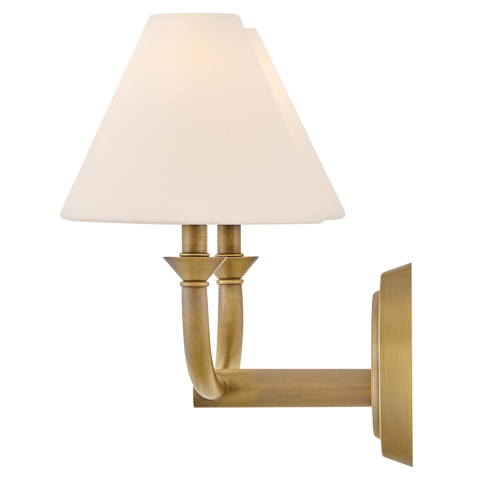 Shown in Heritage Brass finish and Etched Opal glass