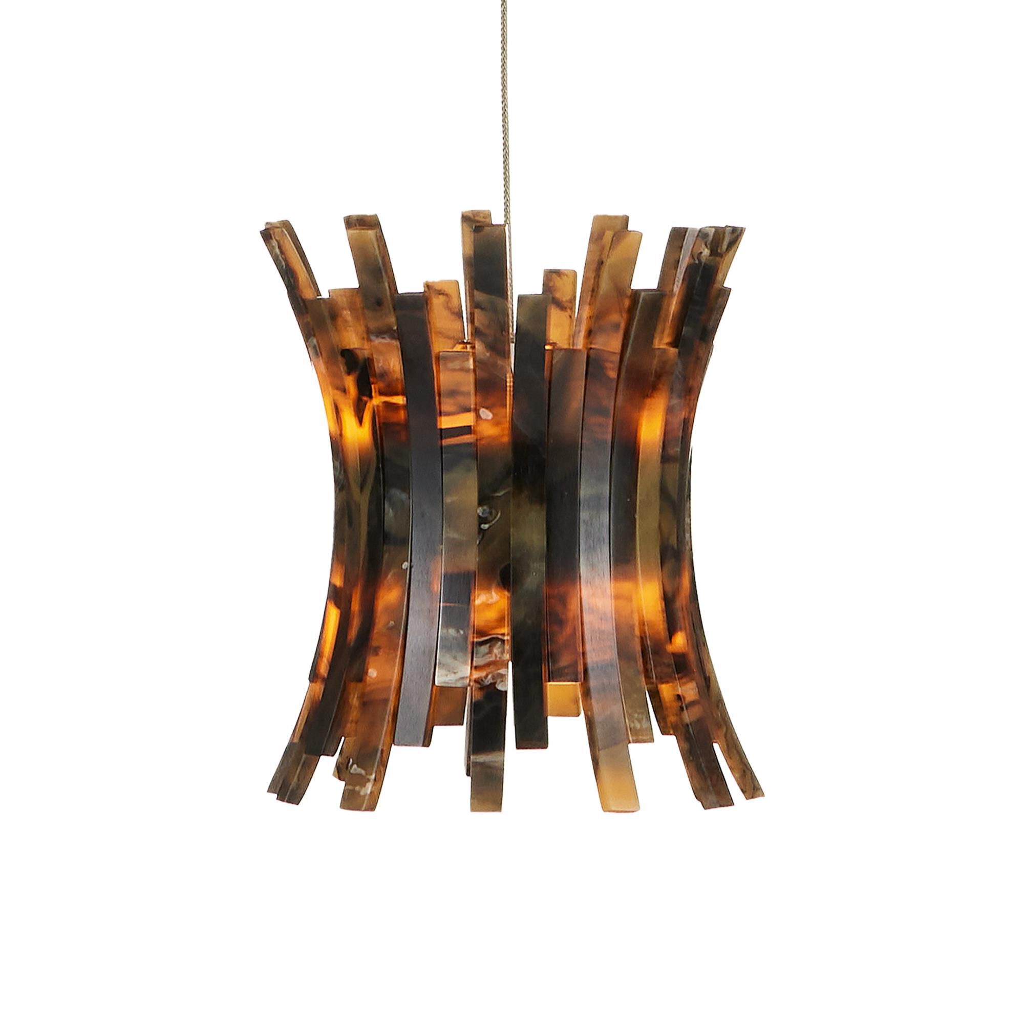 Alsop 17 Inch 7 Light LED Multi Light Pendant by Currey and Company