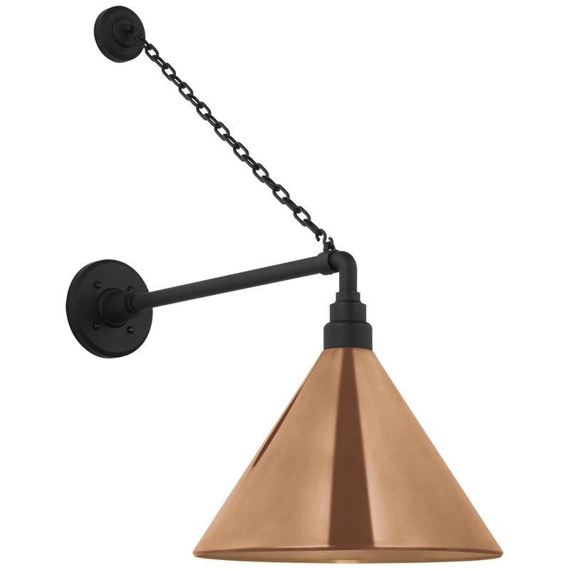 Thomas O'Brien Academy Barn Light 28 Inch Outdoor Wall Light by Visual Comfort Signature Collection