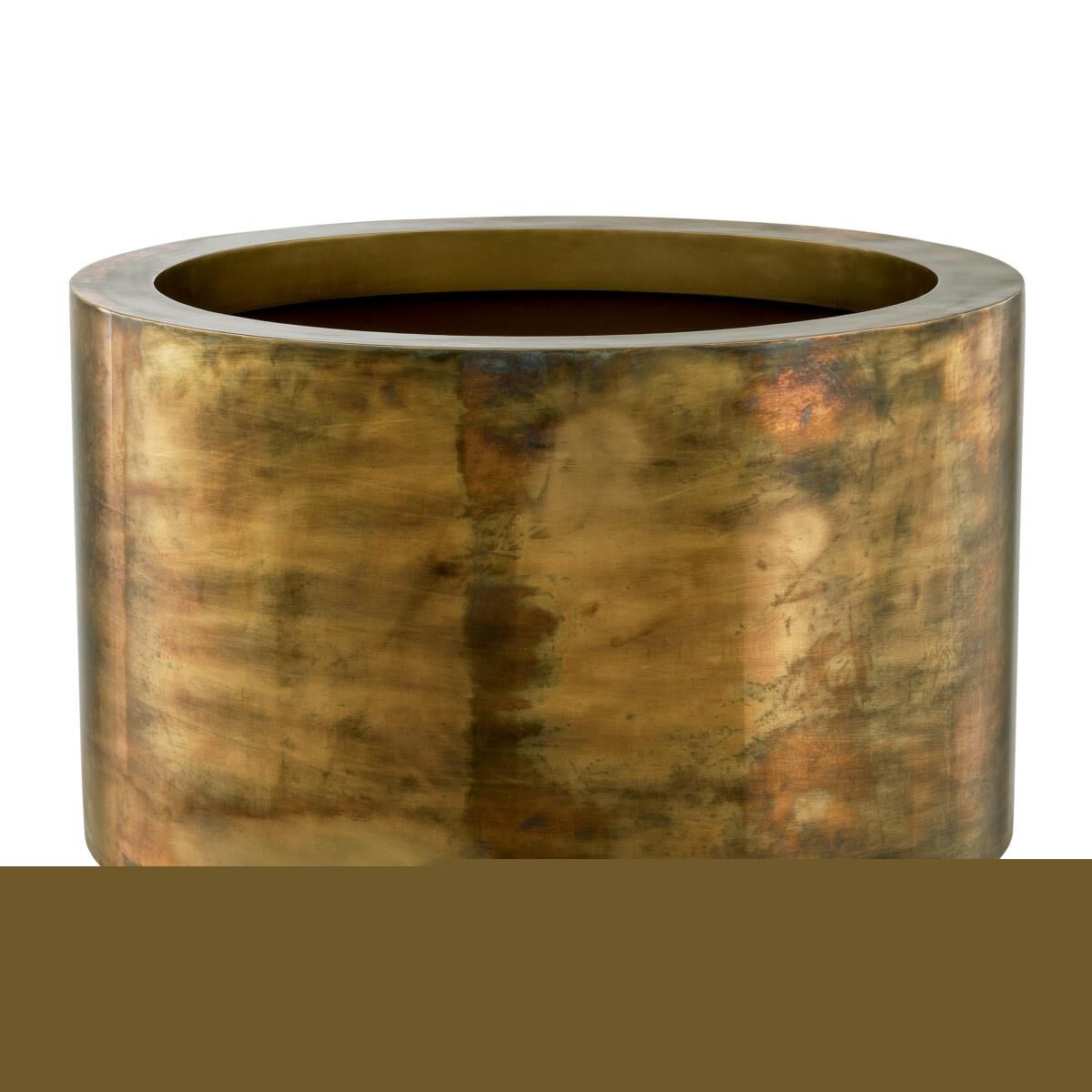 Shown in Vintage Brass, Black finish