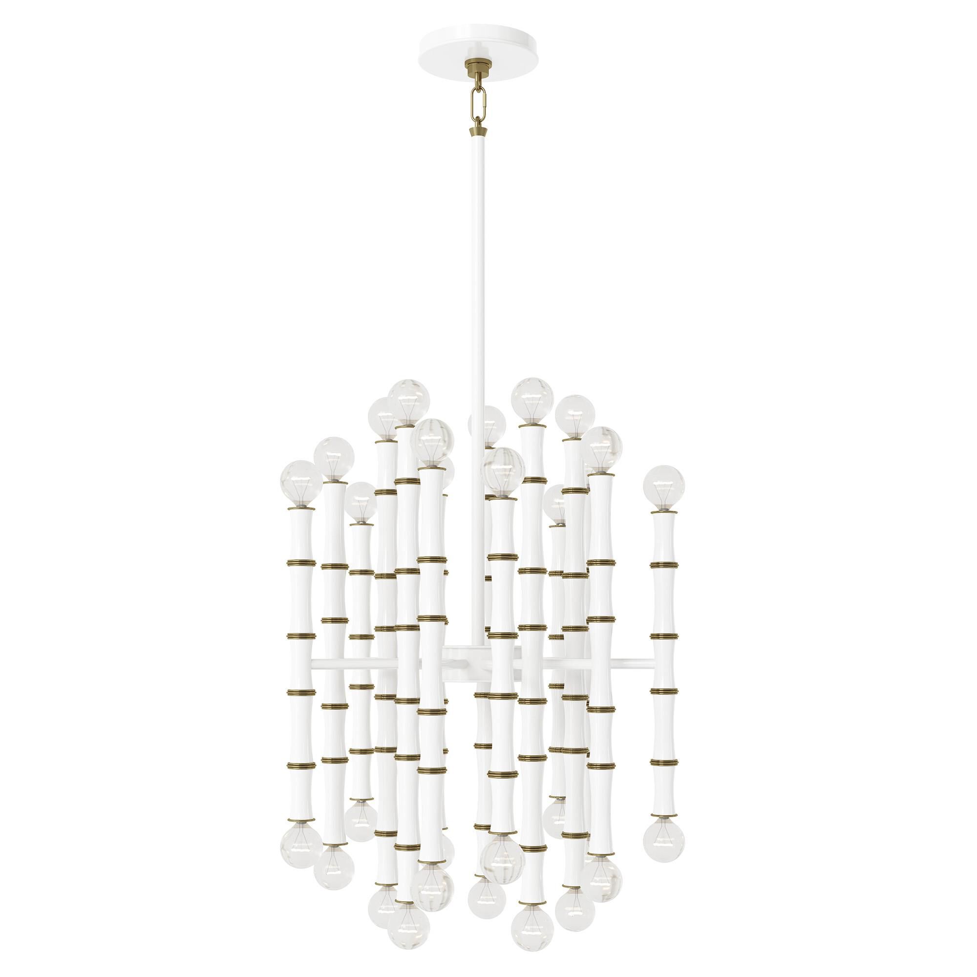 Kane 18 Inch Mini Chandelier by Robert Abbey