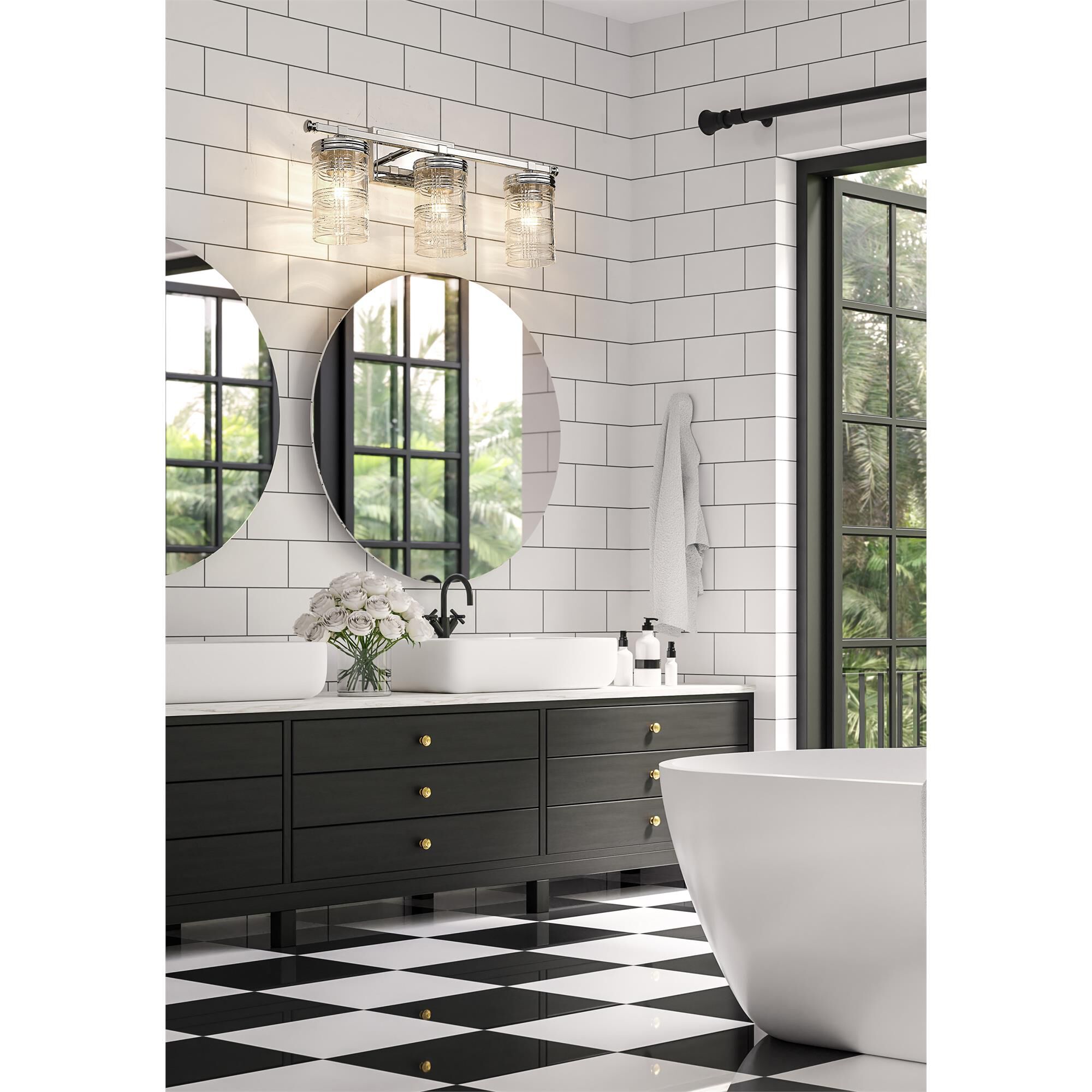 Archer 25 Inch 3 Light Bath Vanity Light by Z-Lite