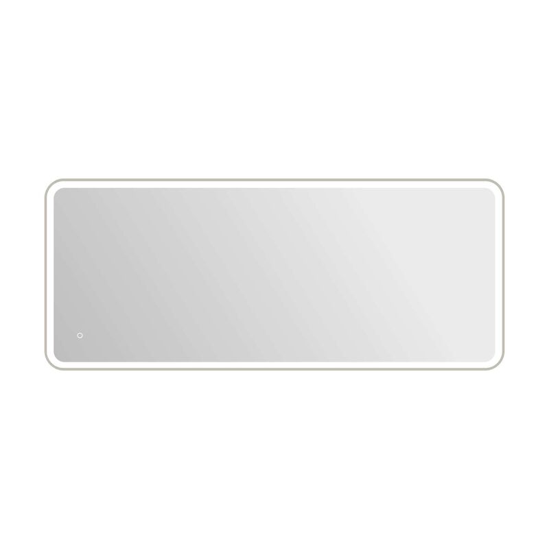Harmoni 72 Inch Rectangular LED Lighted Mirror by Elegant Decor