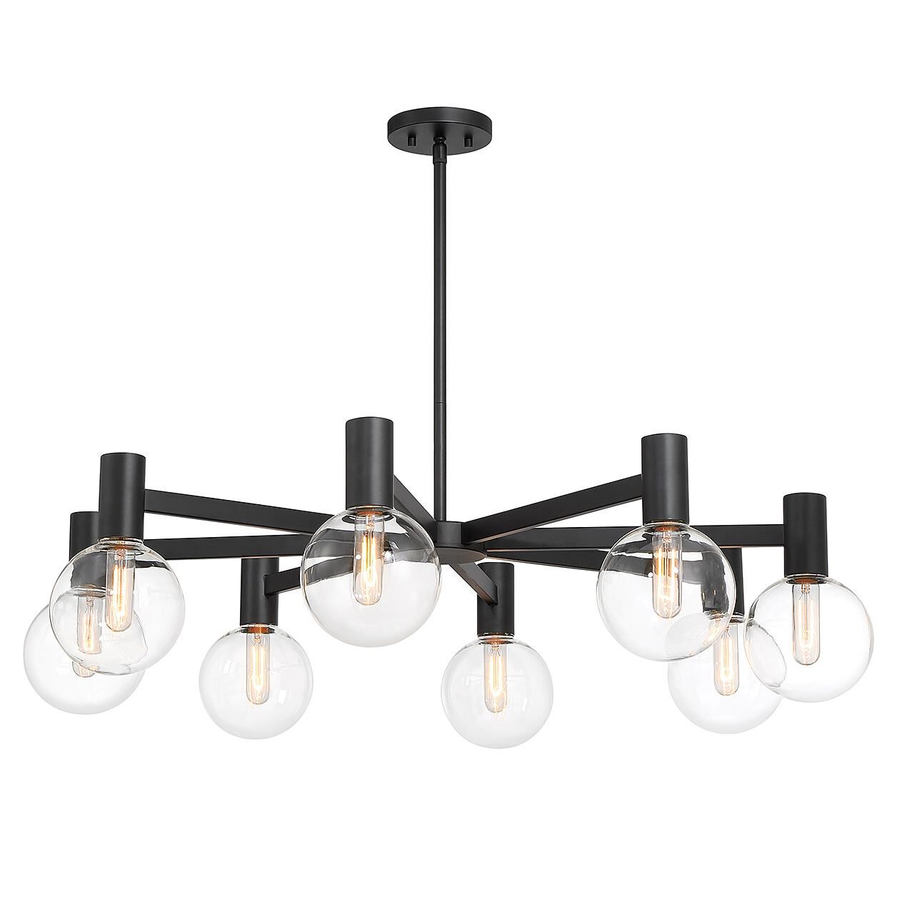 Wright 40 Inch 8 Light Chandelier by Savoy House