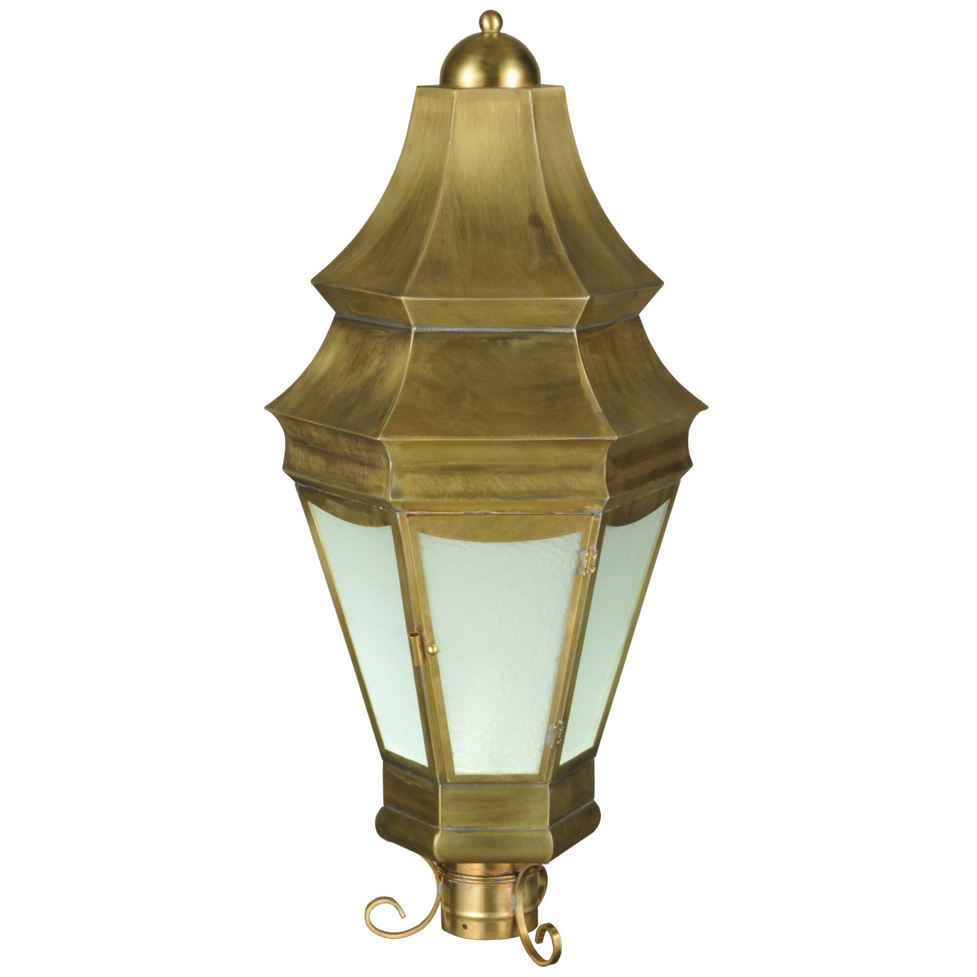 Statesboro 31 Inch Tall 1 Light Outdoor Post Lamp by Meyda Lighting