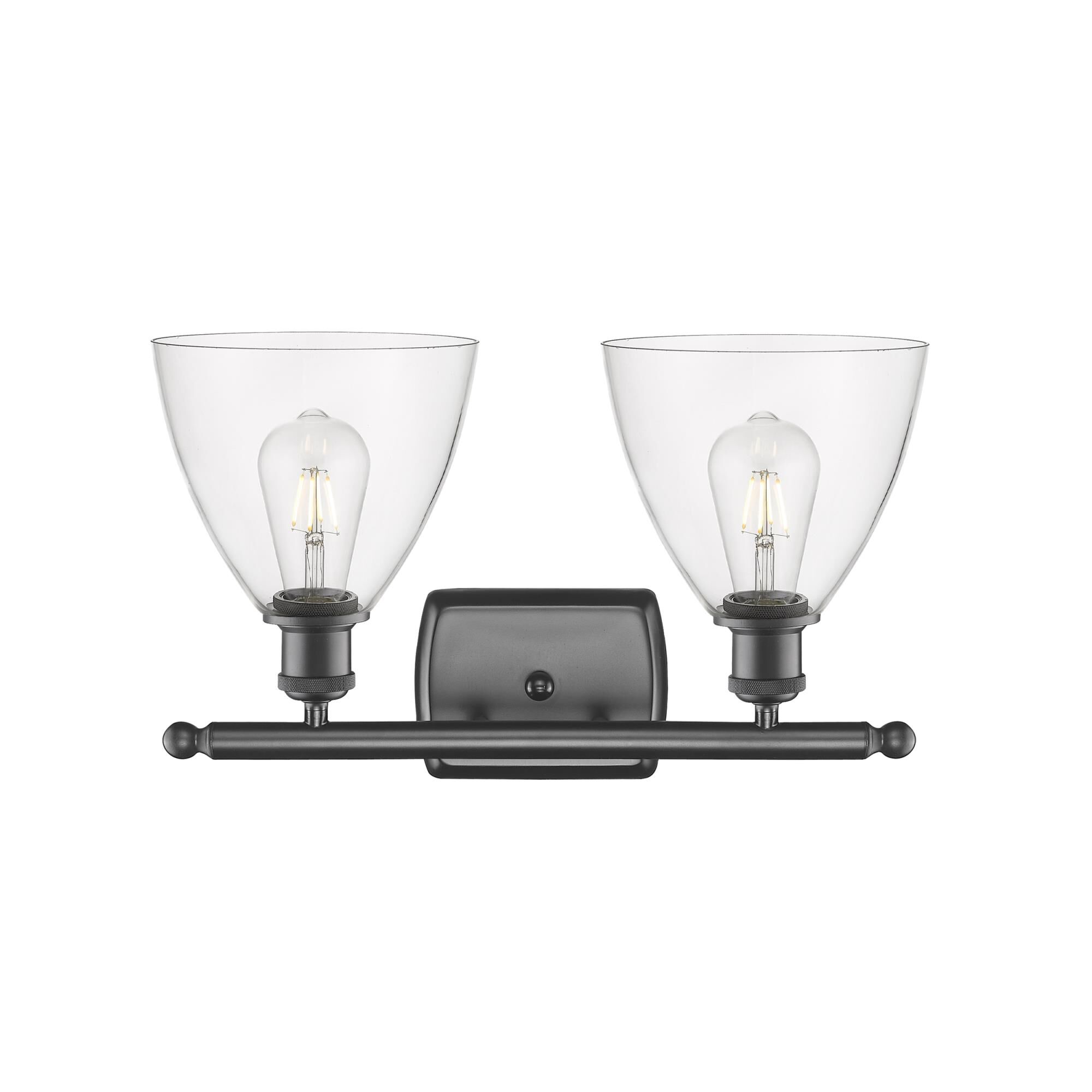 Bruno Marashlian Ballston Dome 18 Inch 2 Light Bath Vanity Light by Innovations Lighting