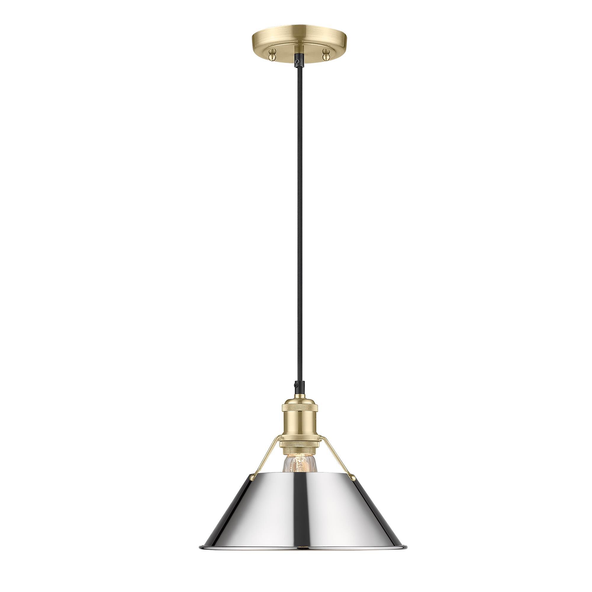 Orwell 10 Inch Mini Pendant by Golden Lighting