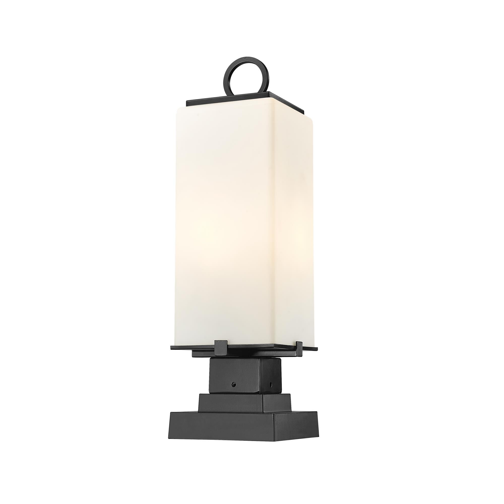 Sana 22 Inch Tall 2 Light Outdoor Pier Lamp by Z-Lite