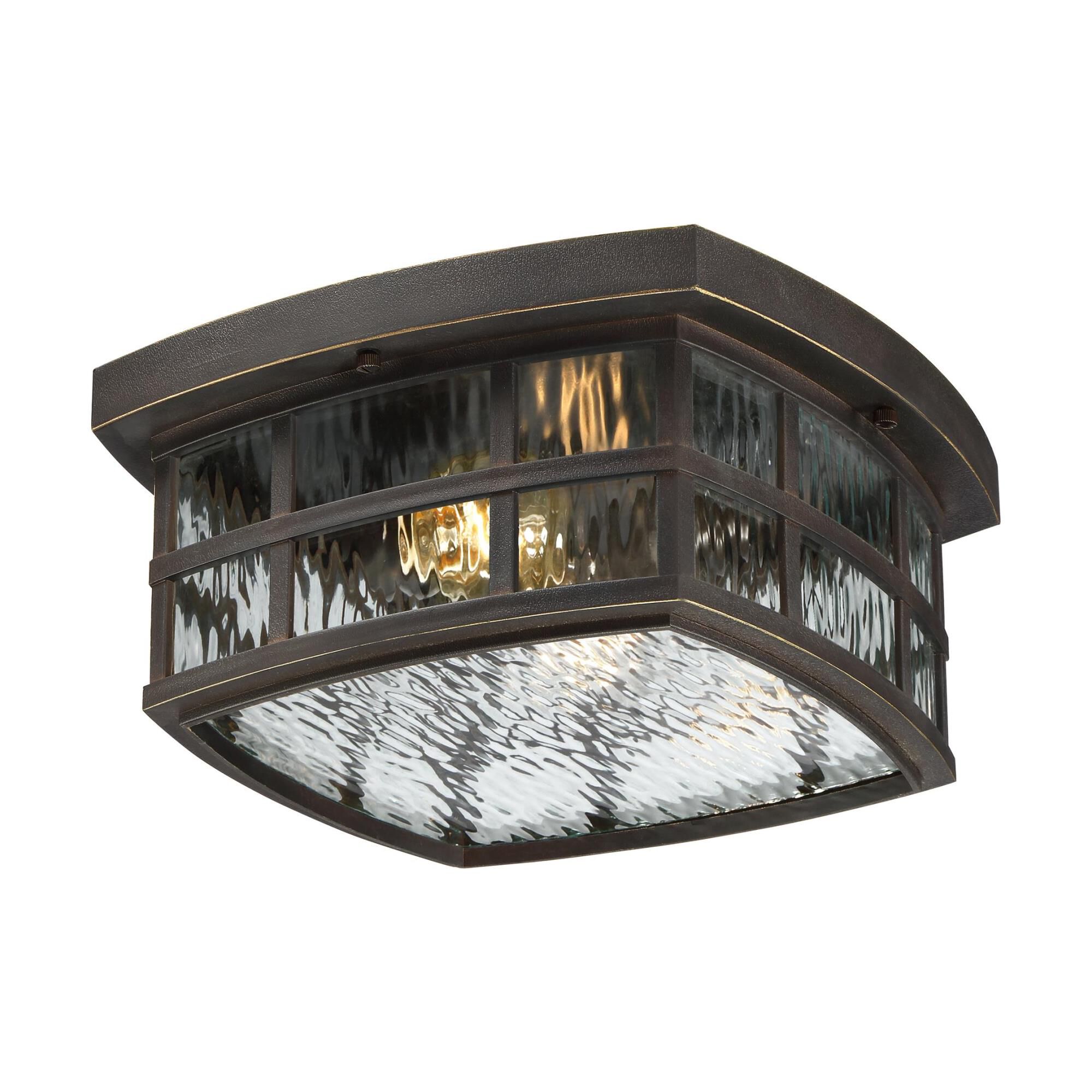 Shown in Palladian Bronze finish and Clear Water glass