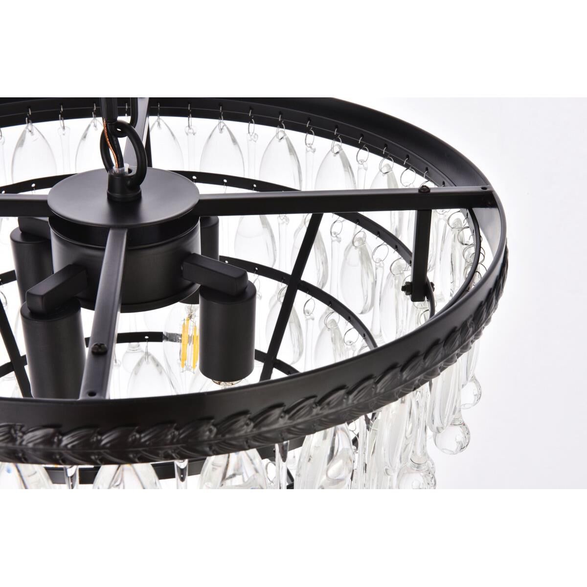 Shown in Black finish