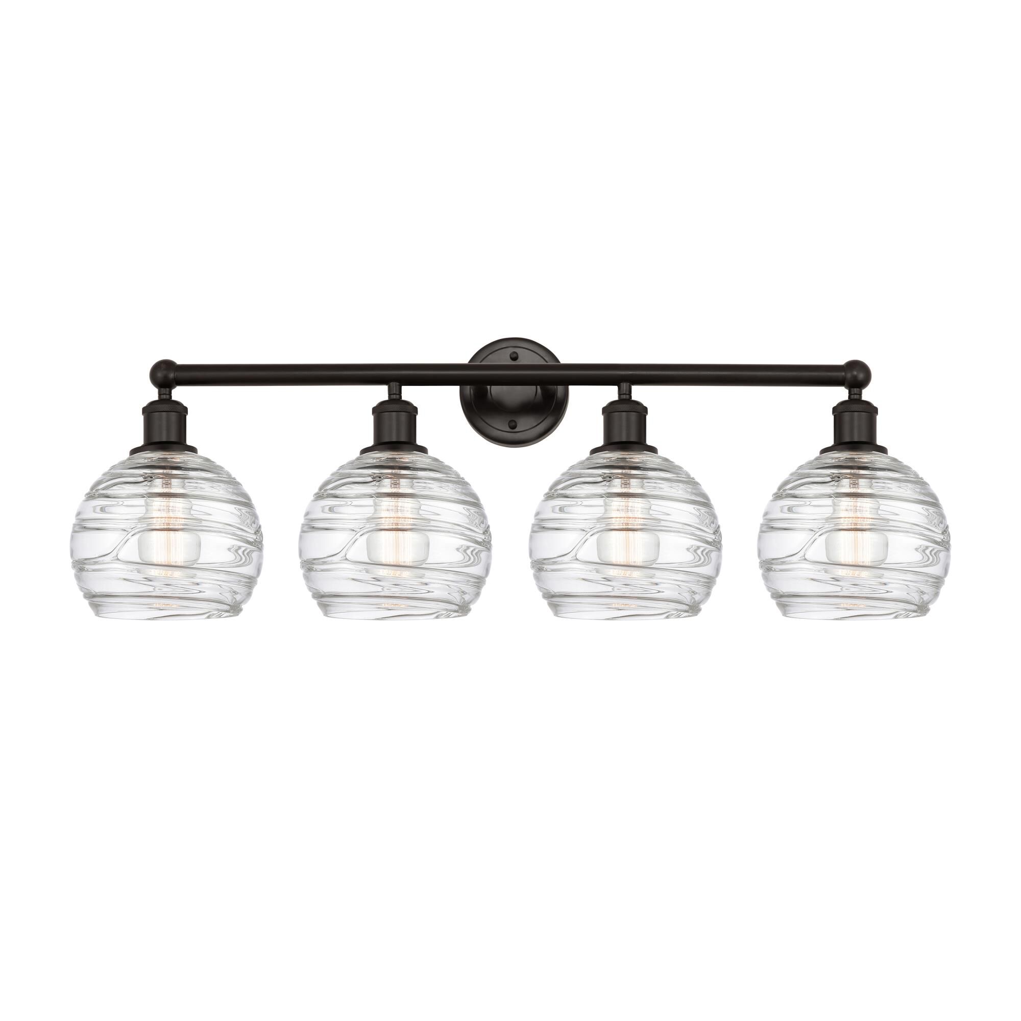 Bruno Marashlian Athens Deco Swirl 35 Inch Bath Vanity Light by Innovations Lighting