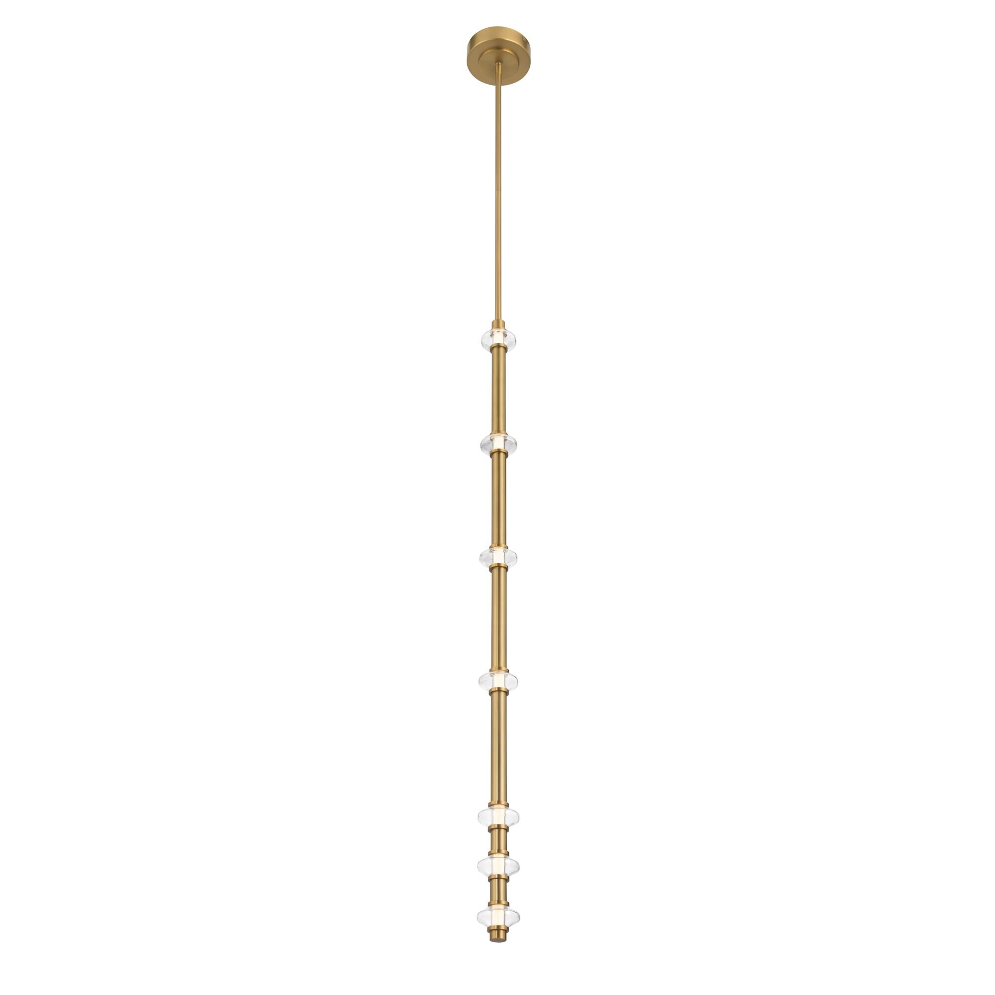 Shown in Legacy Brass finish and Clear glass