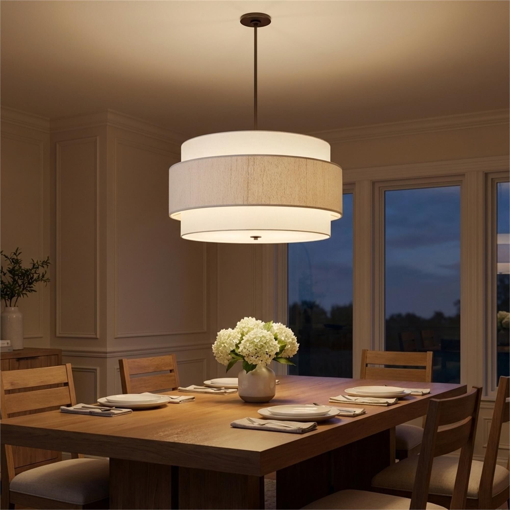 Ellen DeGeneres Belaro 30 Inch Pendant Light,