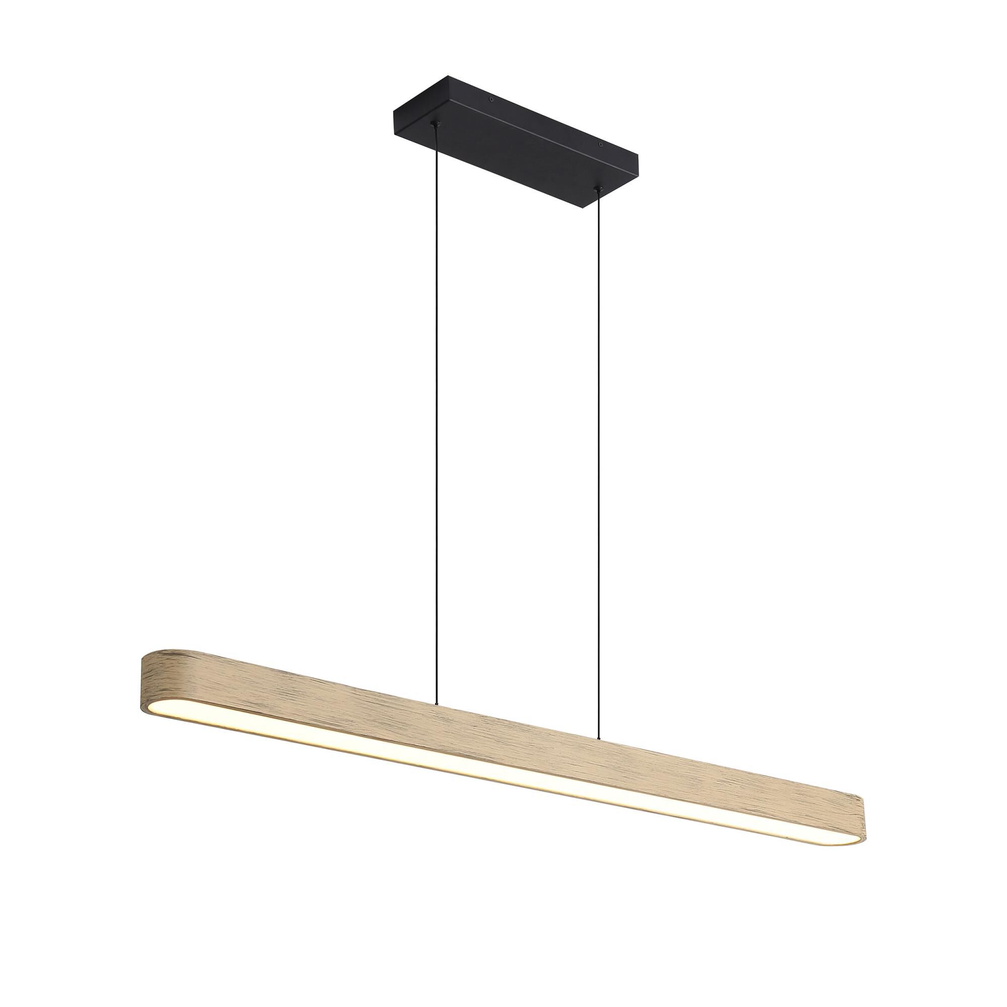 Ondulada 47 Inch Linear Suspension Light by Golden Lighting