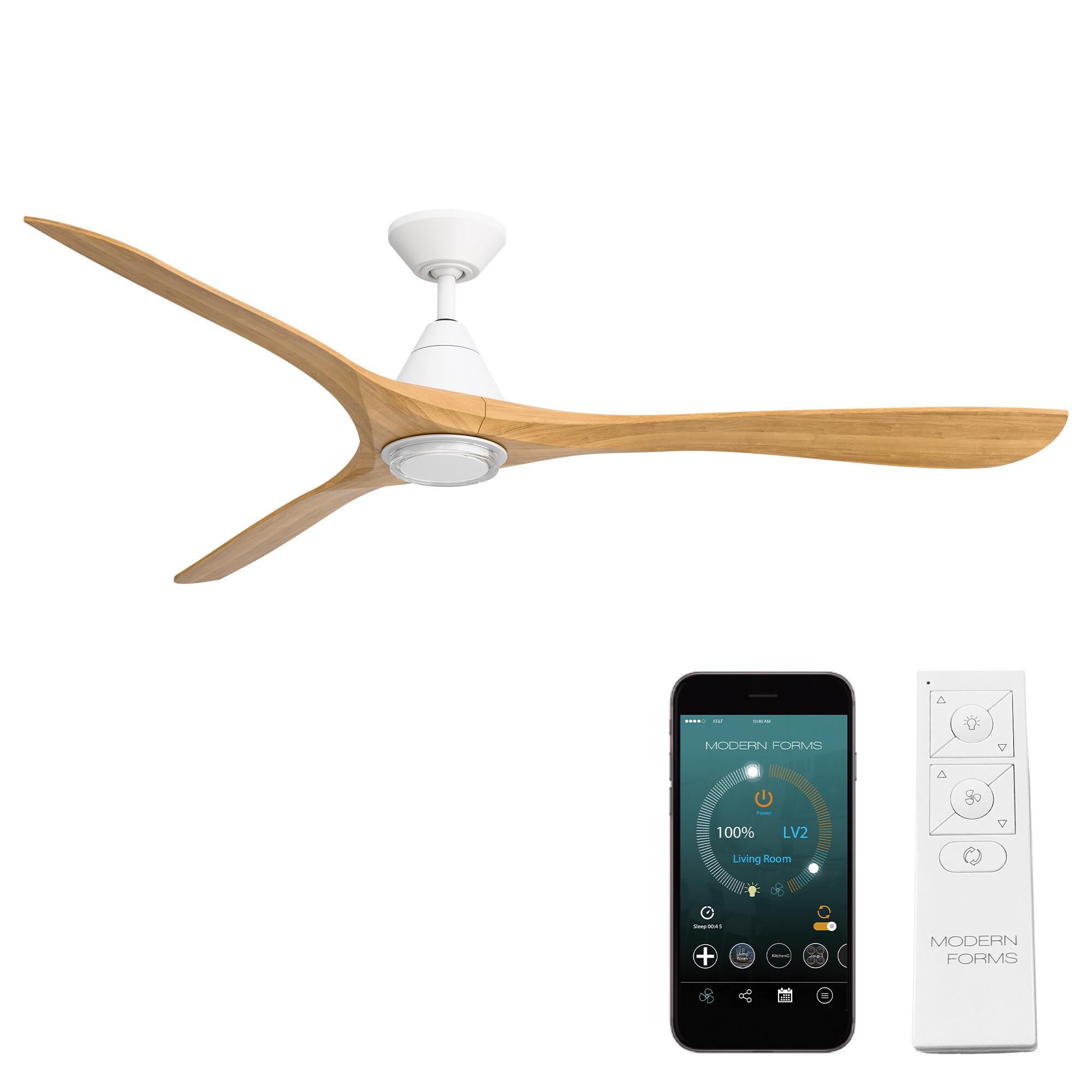 Shown in Matte White finish