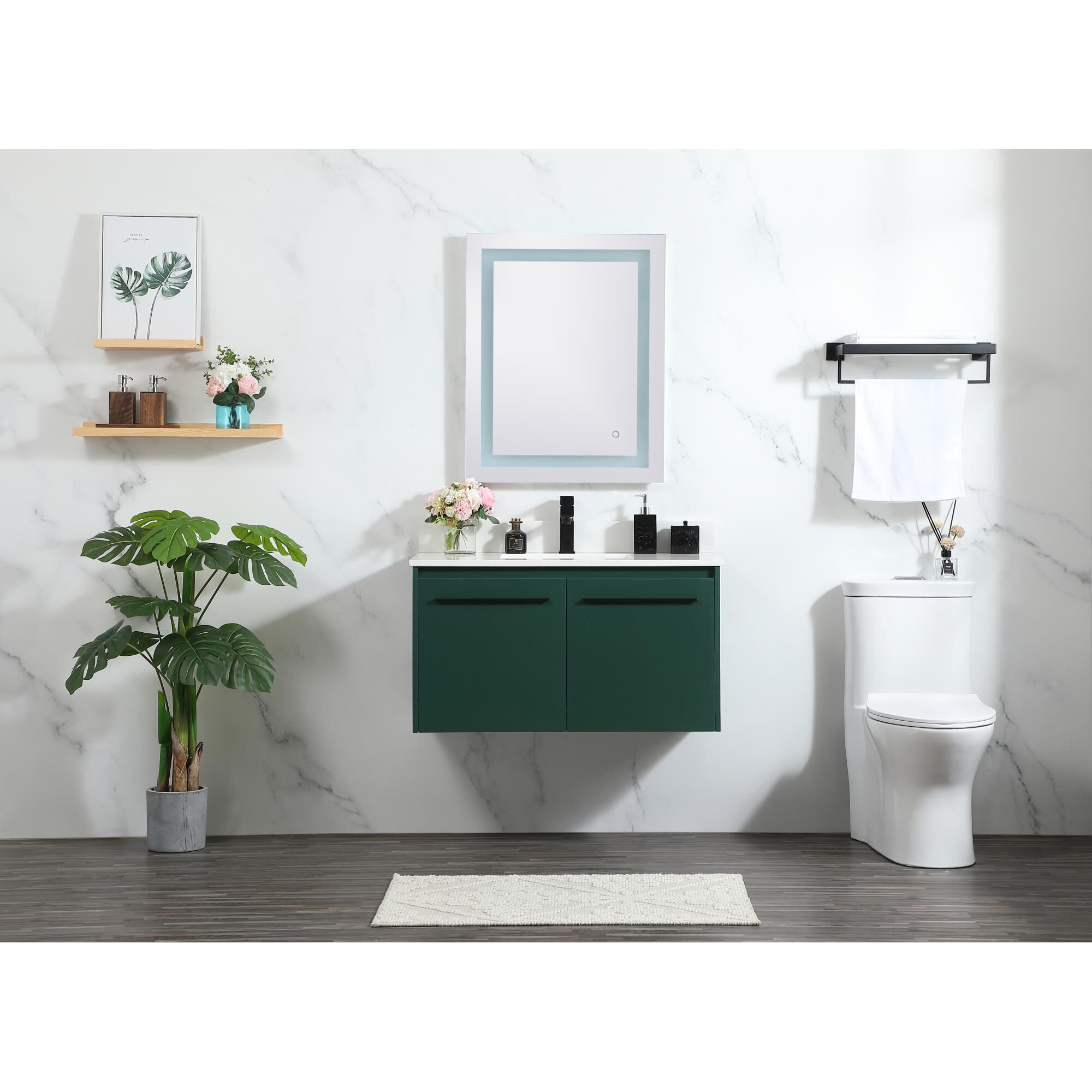 Shown in Green finish