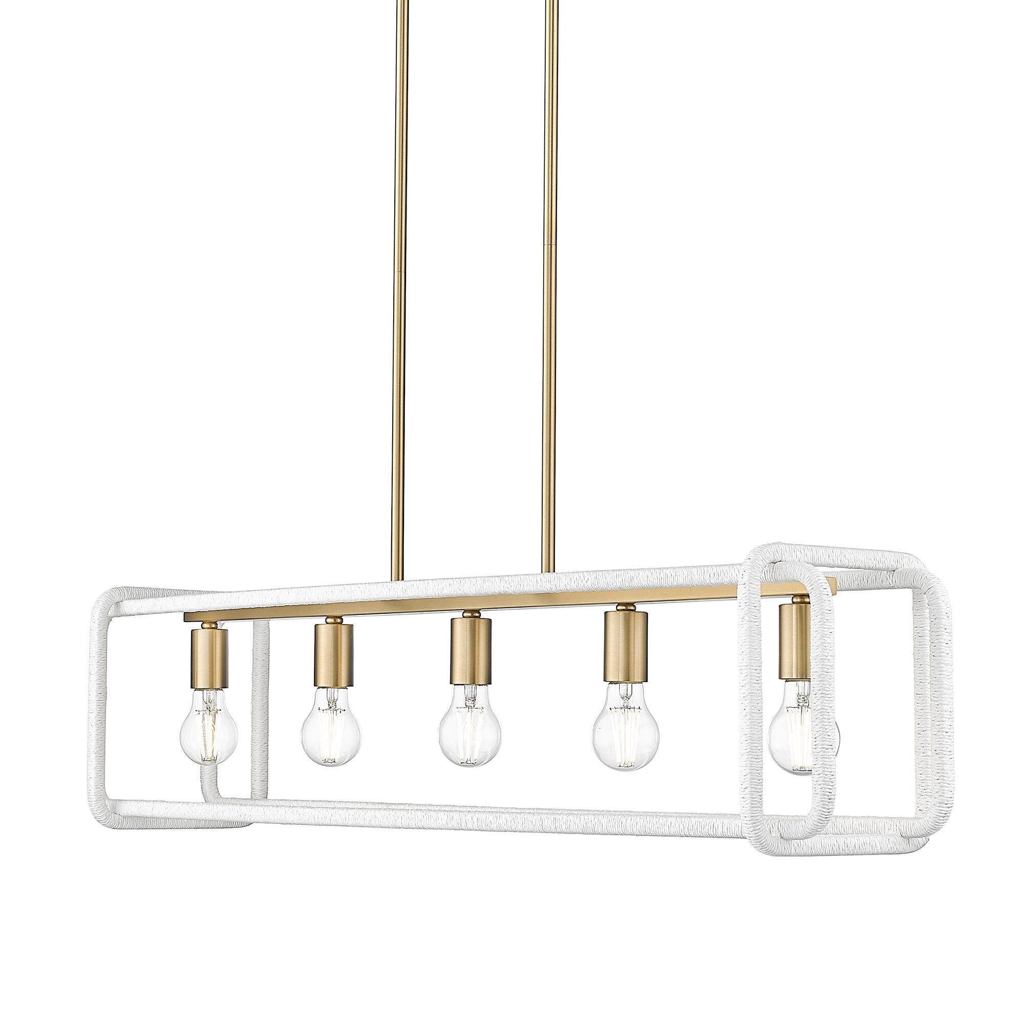 Camden 41 Inch Linear Suspension Light by Golden Lighting