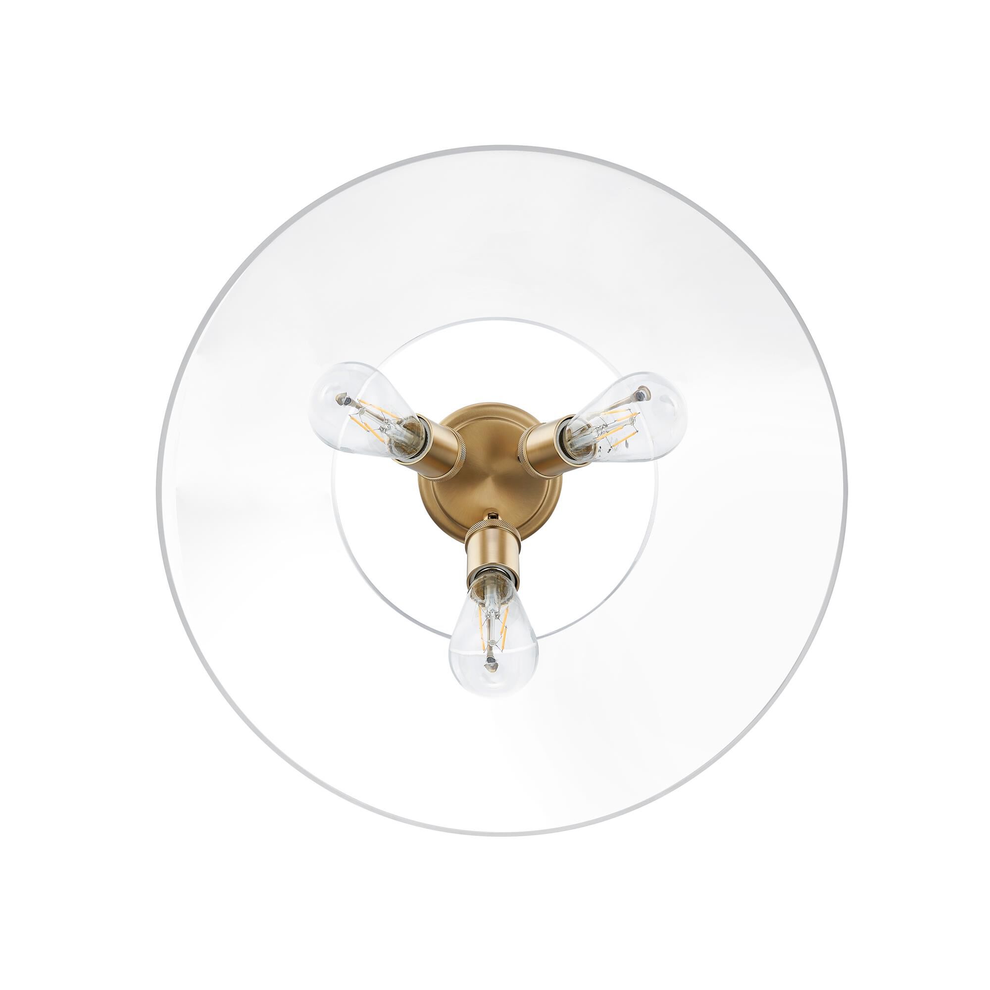 Orwell 19 Inch Semi Flush Mount by Golden Lighting