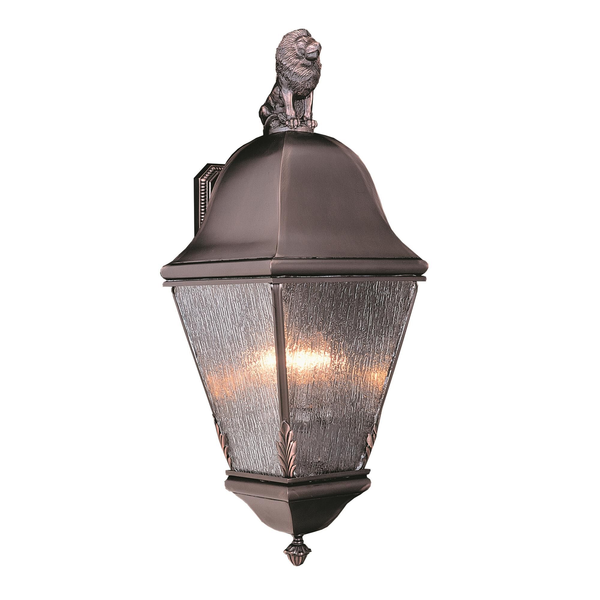 Coeur De Lion 29 Inch Tall 4 Light Outdoor Wall Light by Framburg