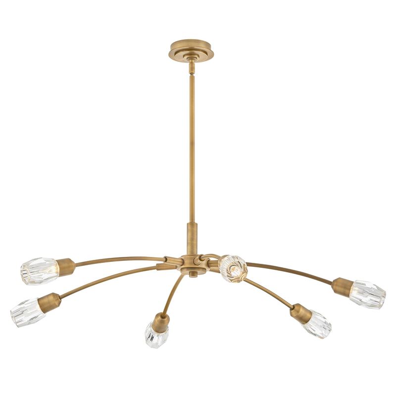 Atera 45 Inch 6 Light LED Chandelier by Fredrick Ramond