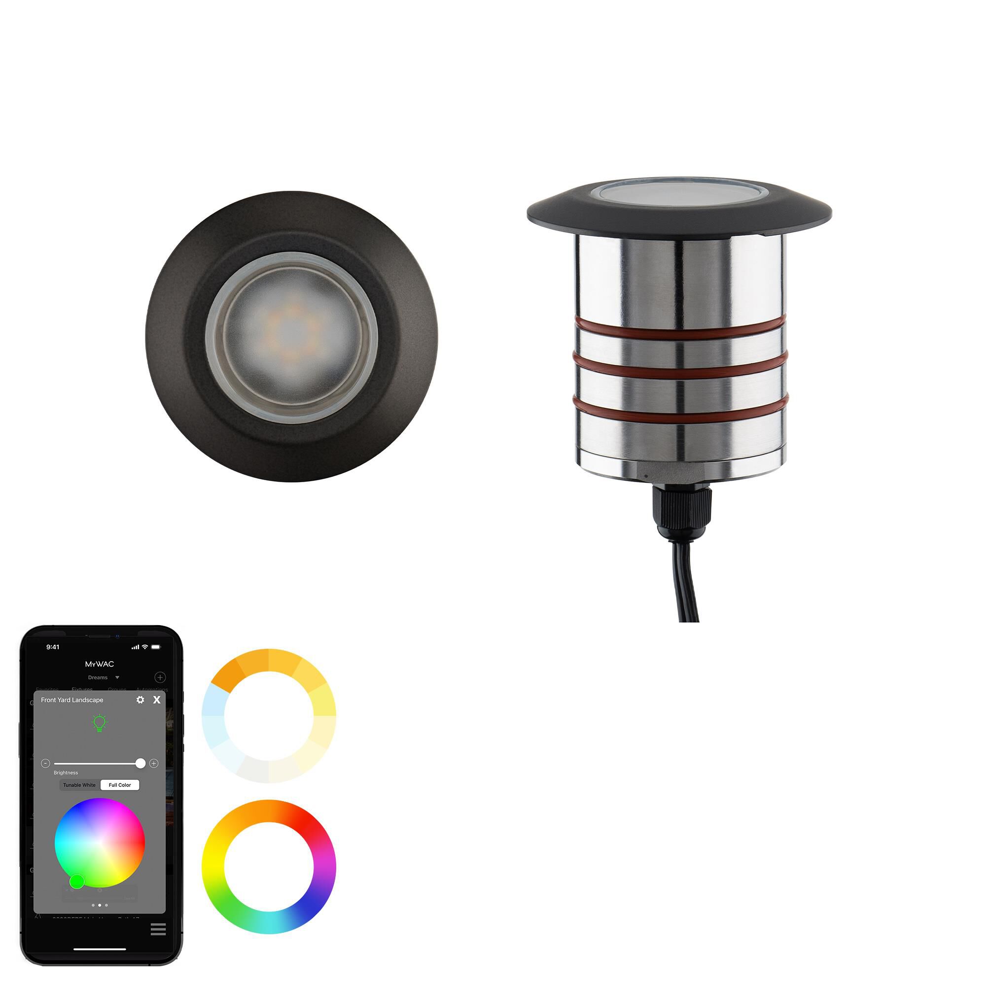 Shown in Stainless Steel Coated In Bronze finish