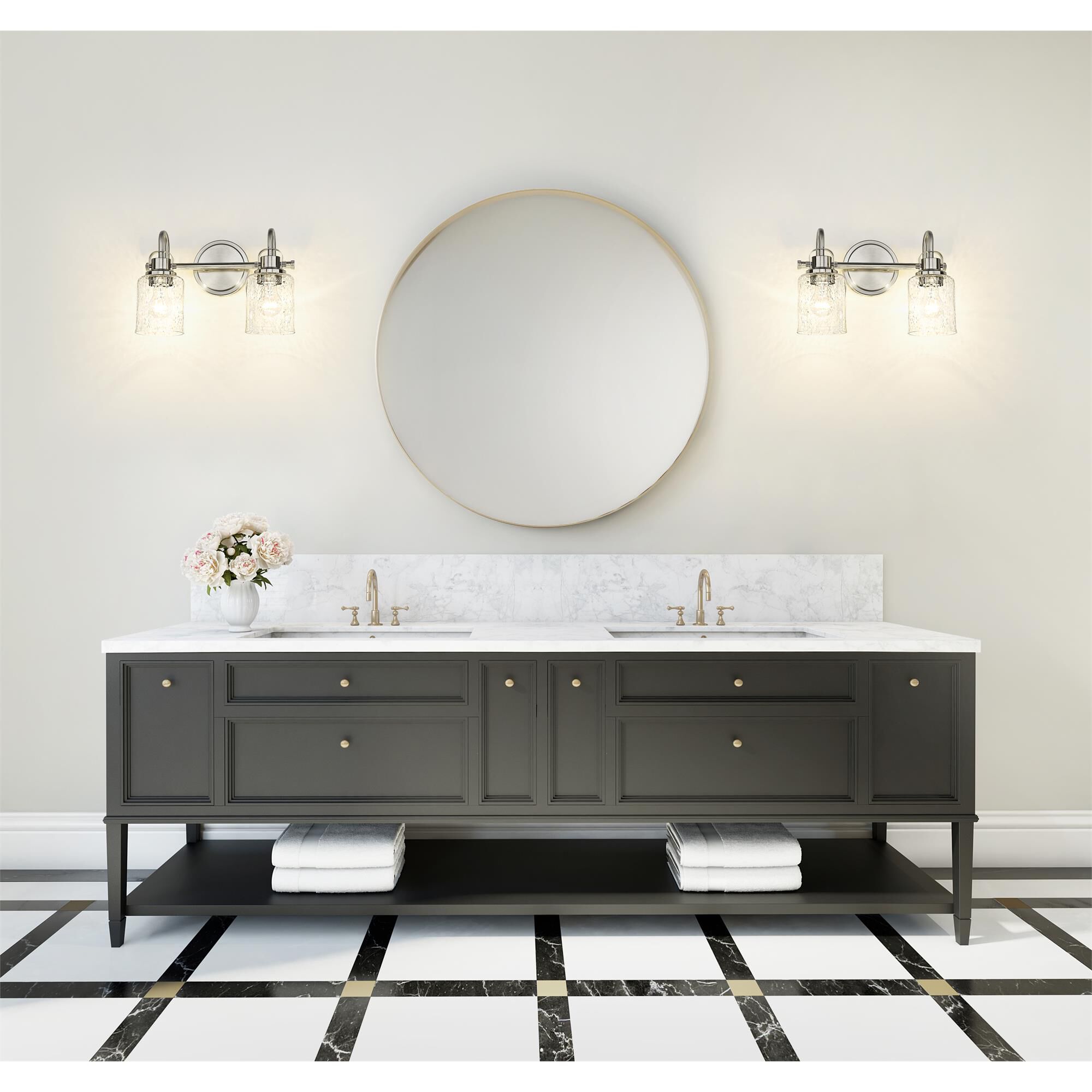 Kinsley 14 Inch 2 Light Bath Vanity Light by Z-Lite